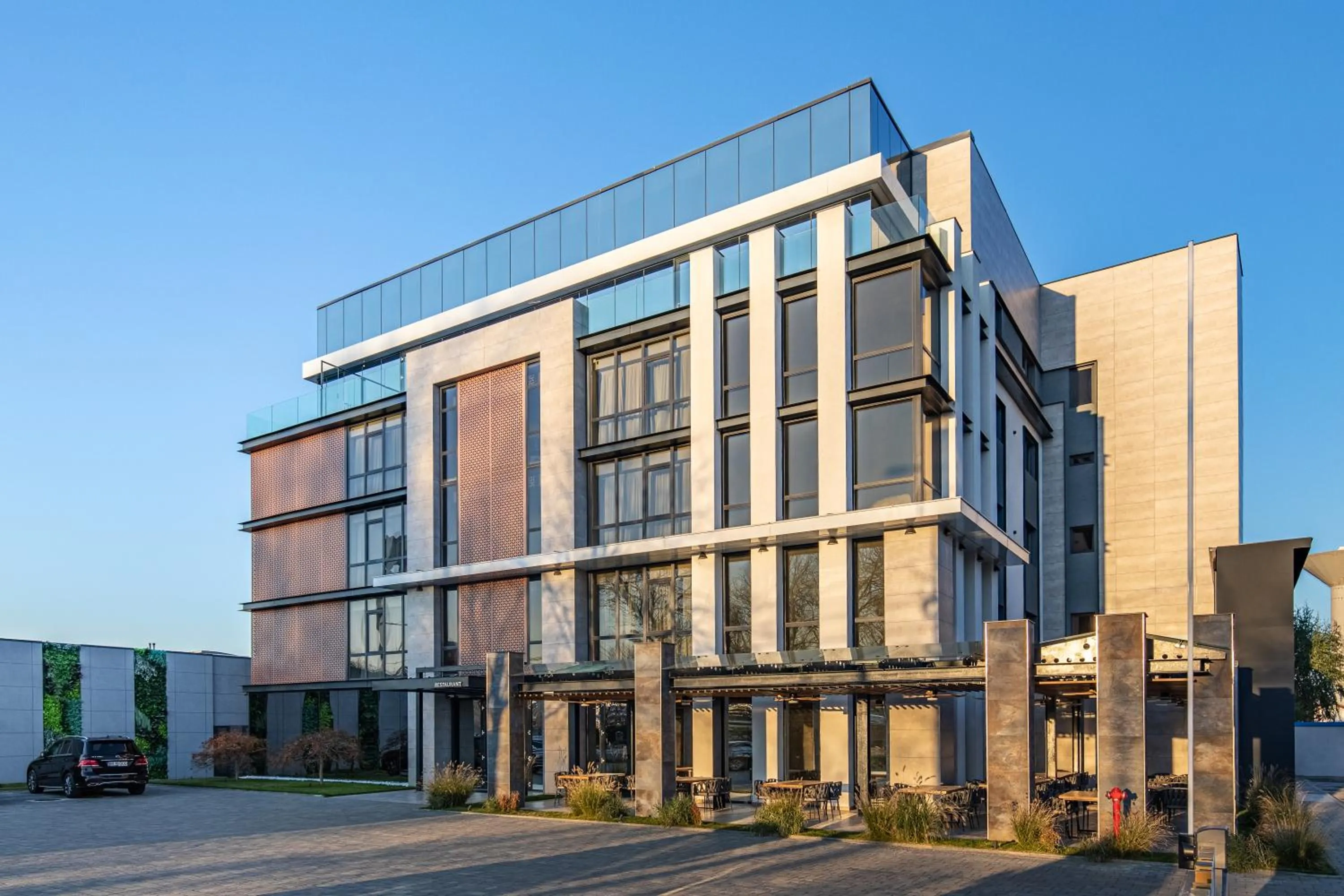 Property building in Hotel Kristal Focsani