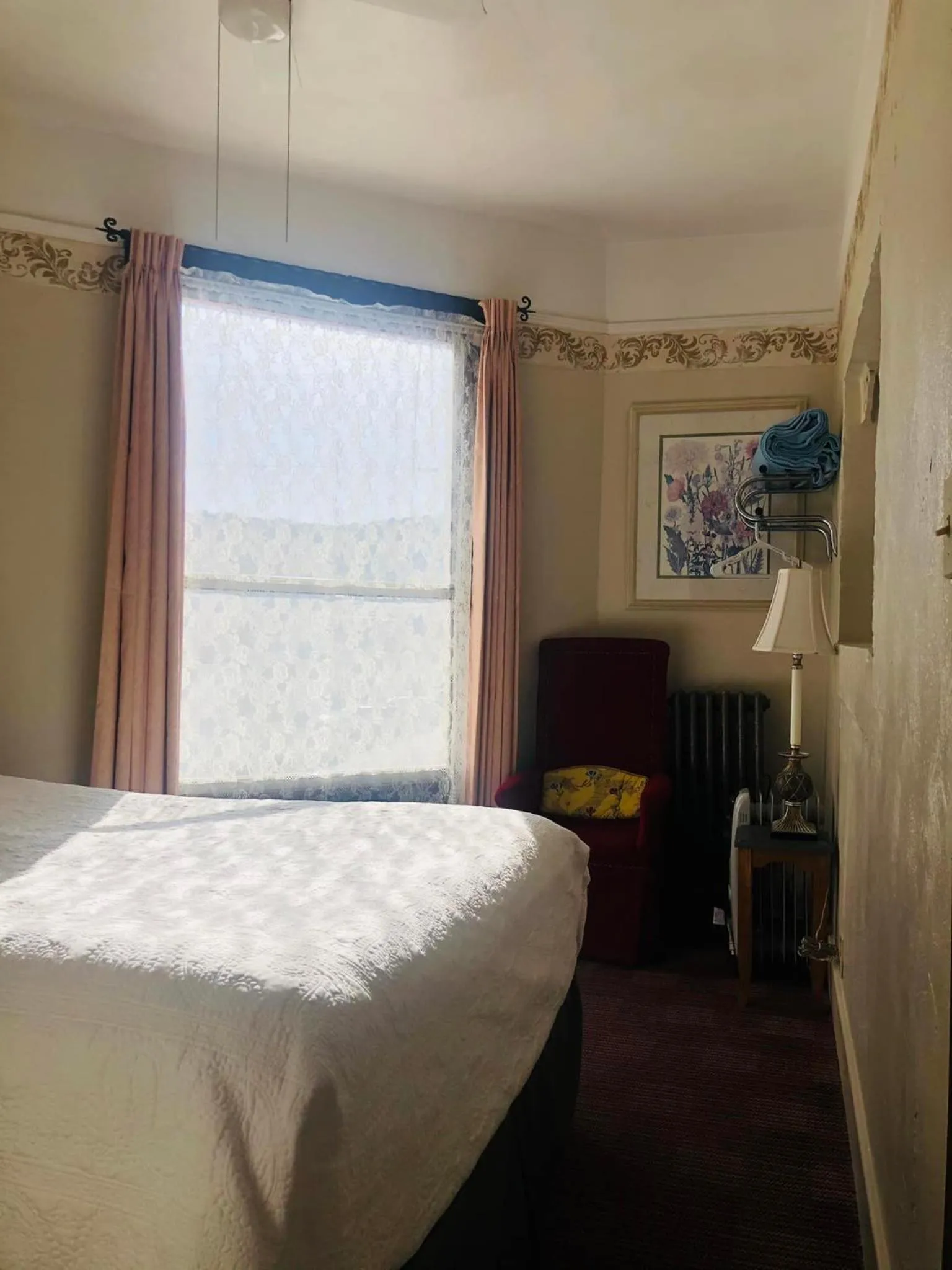 Bed in Historic Palace Hotel