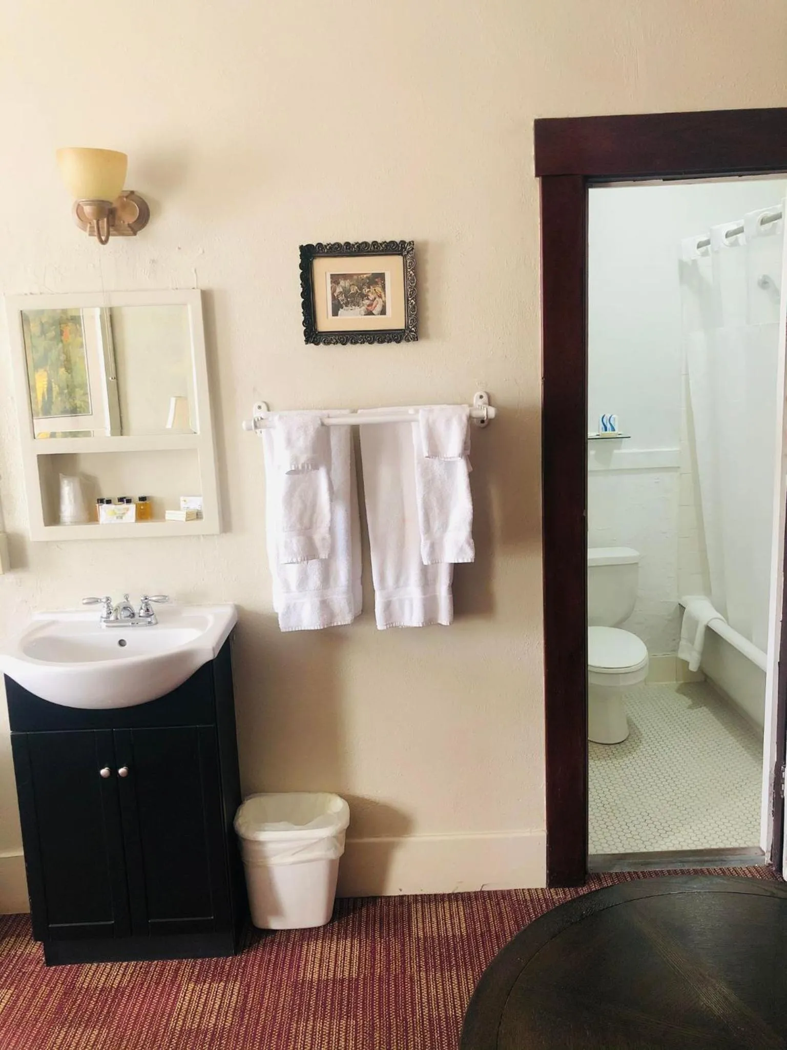 Bathroom in Historic Palace Hotel