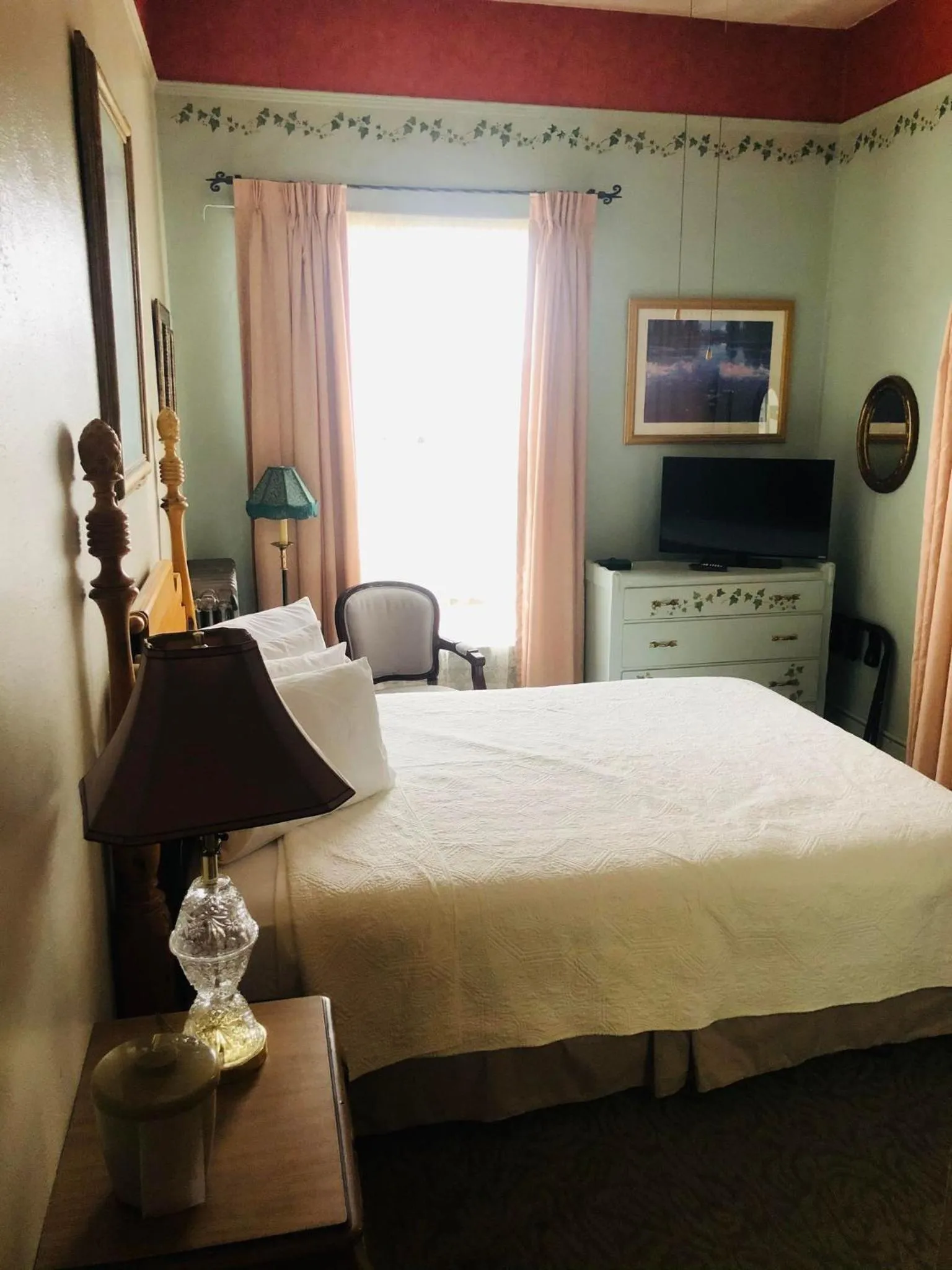 Bed in Historic Palace Hotel