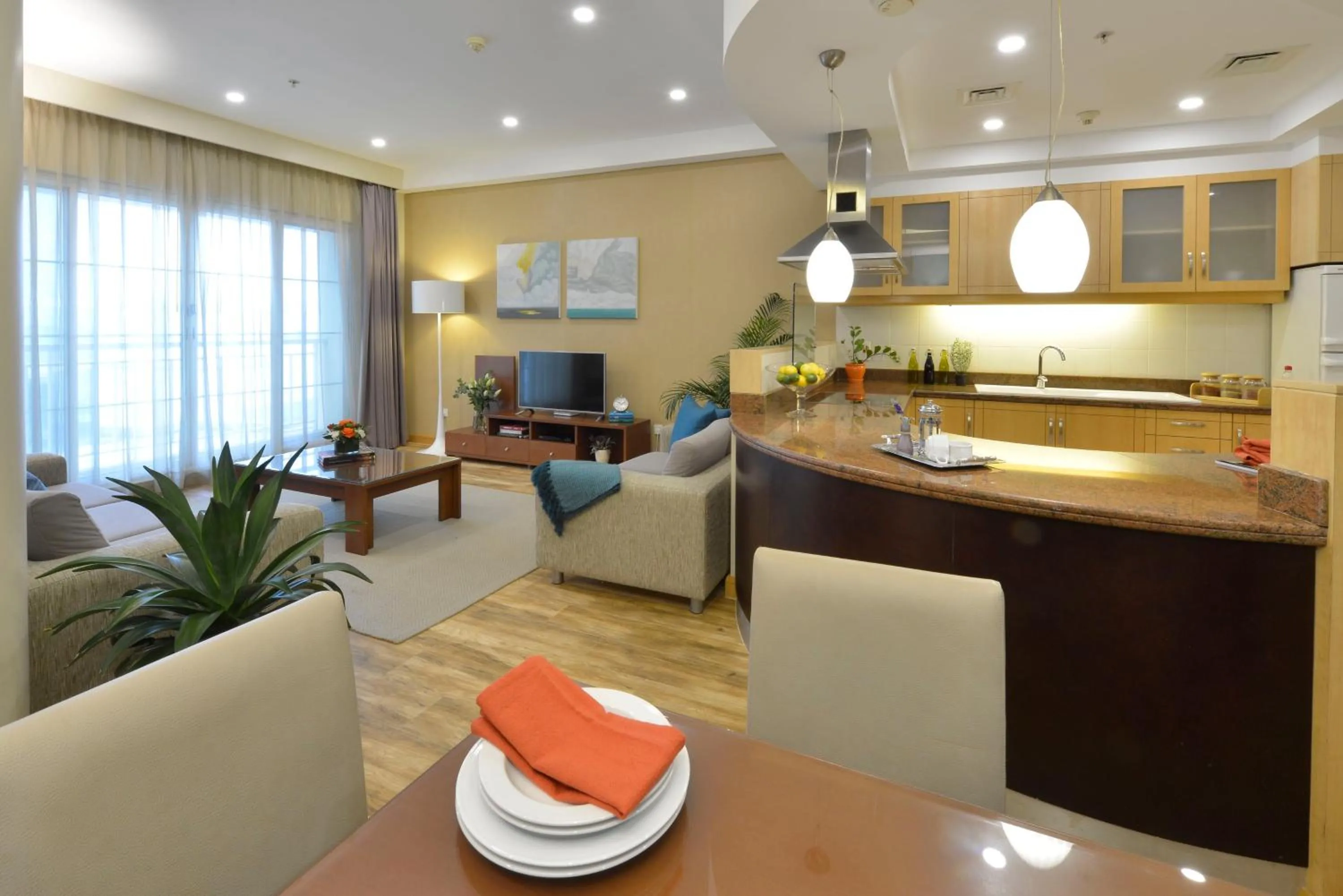 Living room in Somerset Al Fateh Bahrain