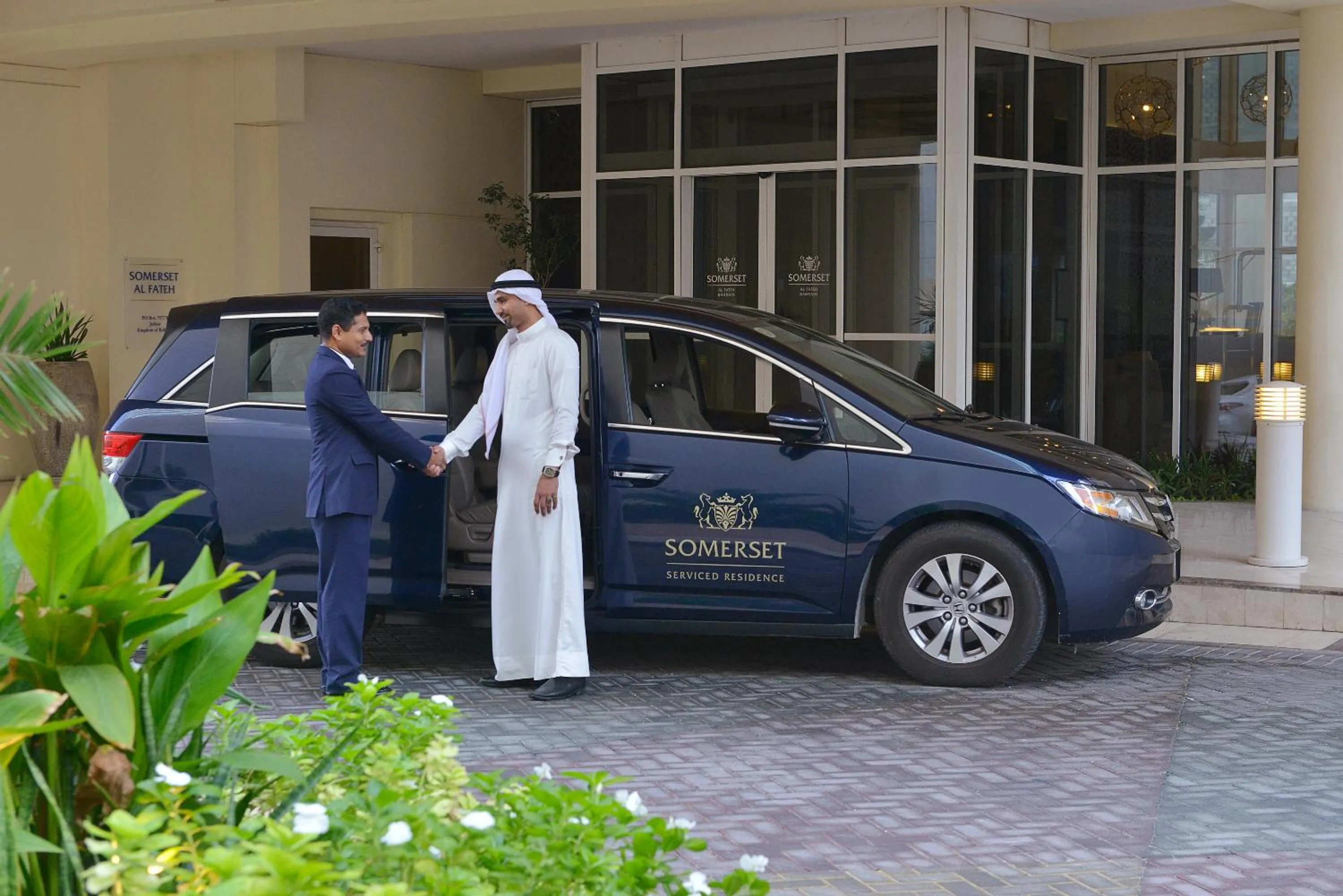 Area and facilities in Somerset Al Fateh Bahrain