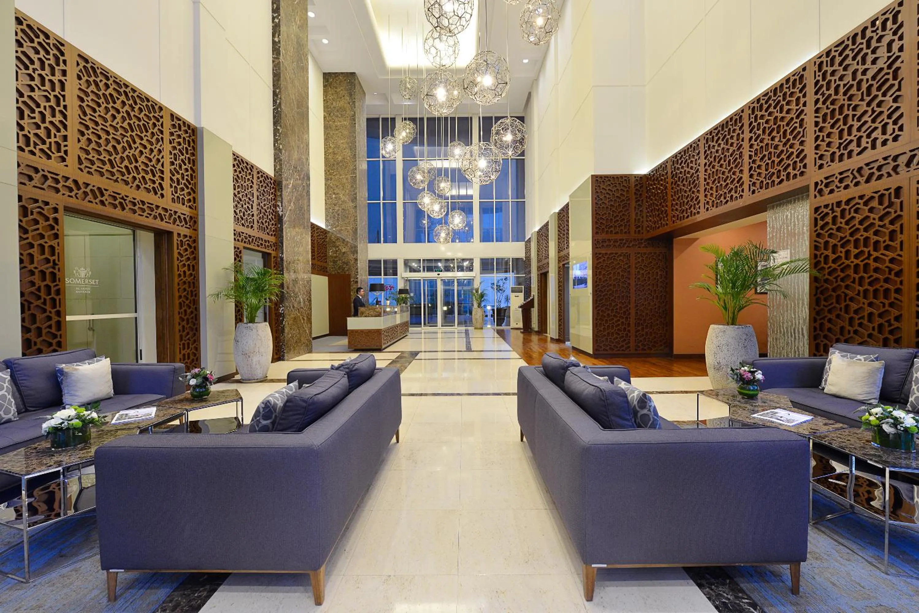 Lobby or reception in Somerset Al Fateh Bahrain