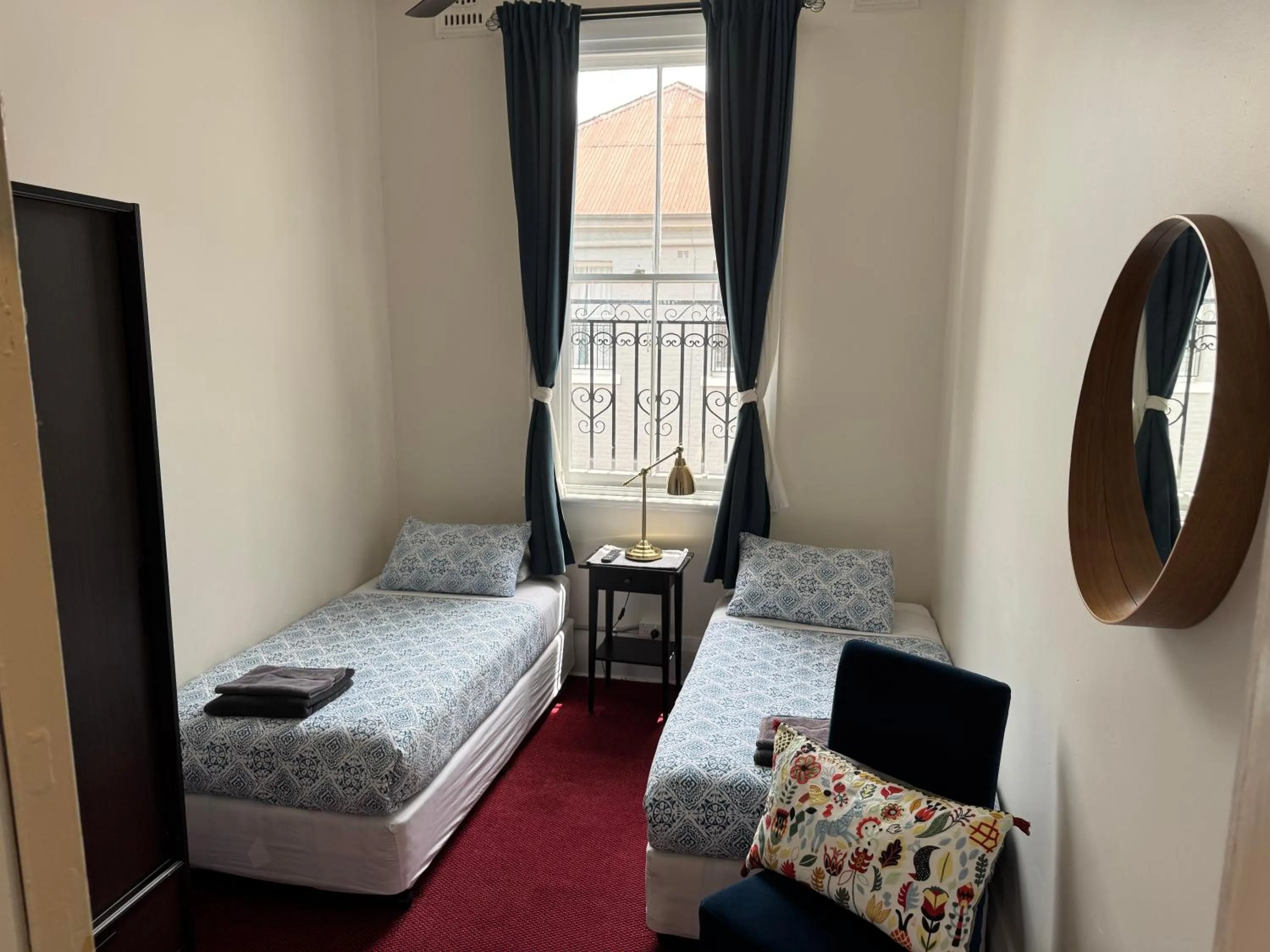 Bed in The Royal Mail Hotel Braidwood