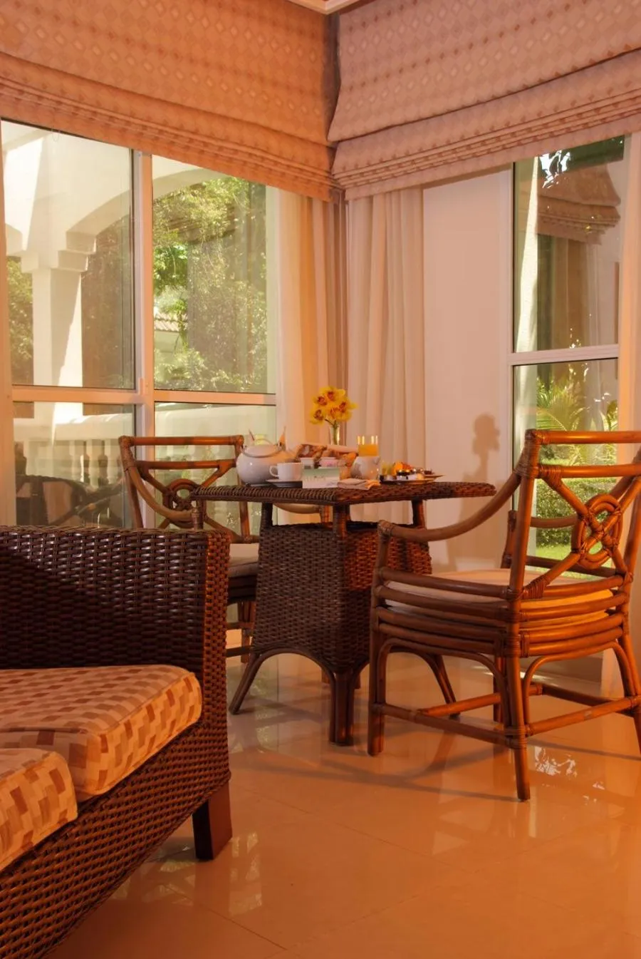 Living room in Al Nahda Resort & Spa