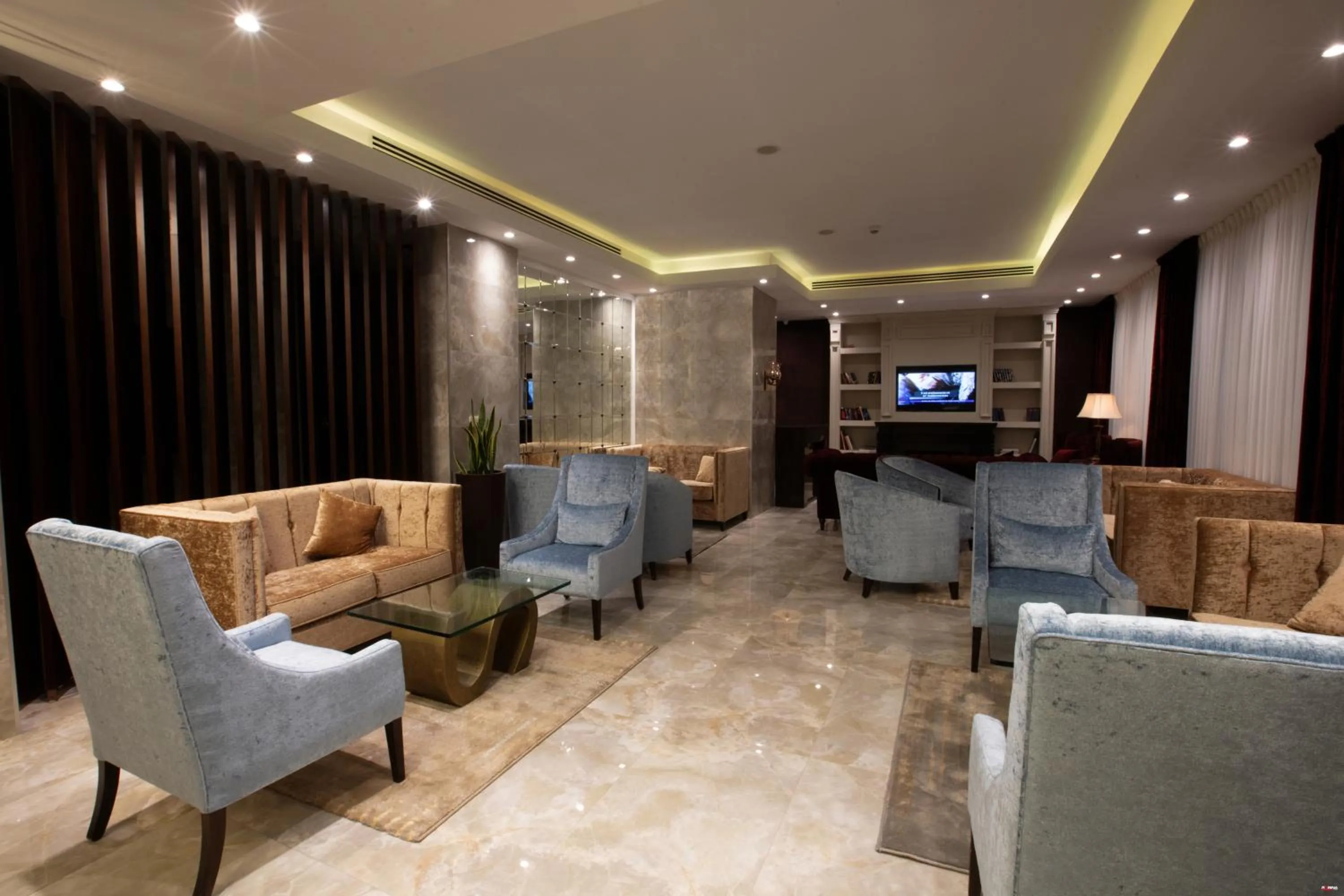 Lobby or reception in Seas Hotel Amman