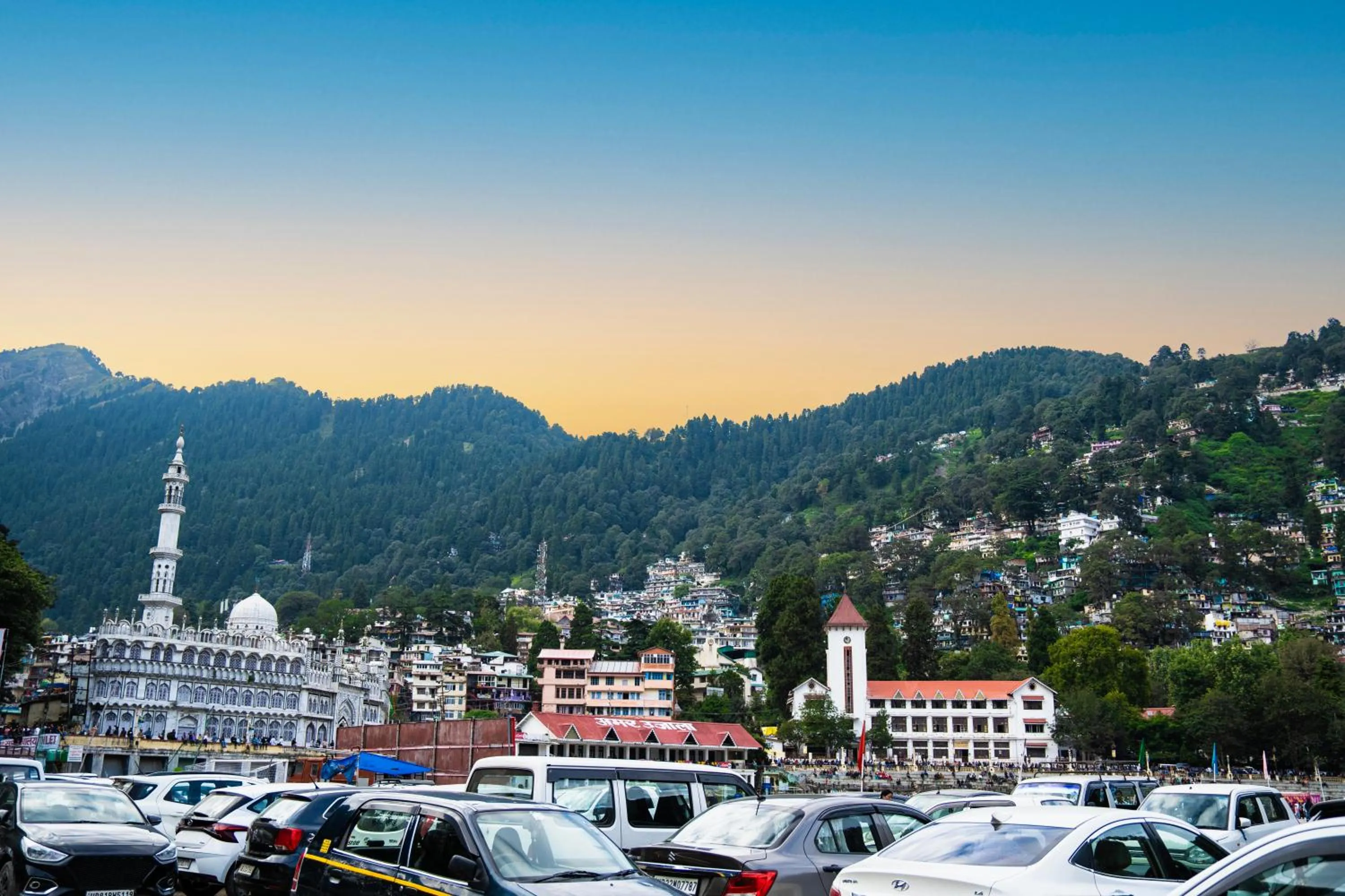 City view in The Golden Sunrise Hotel