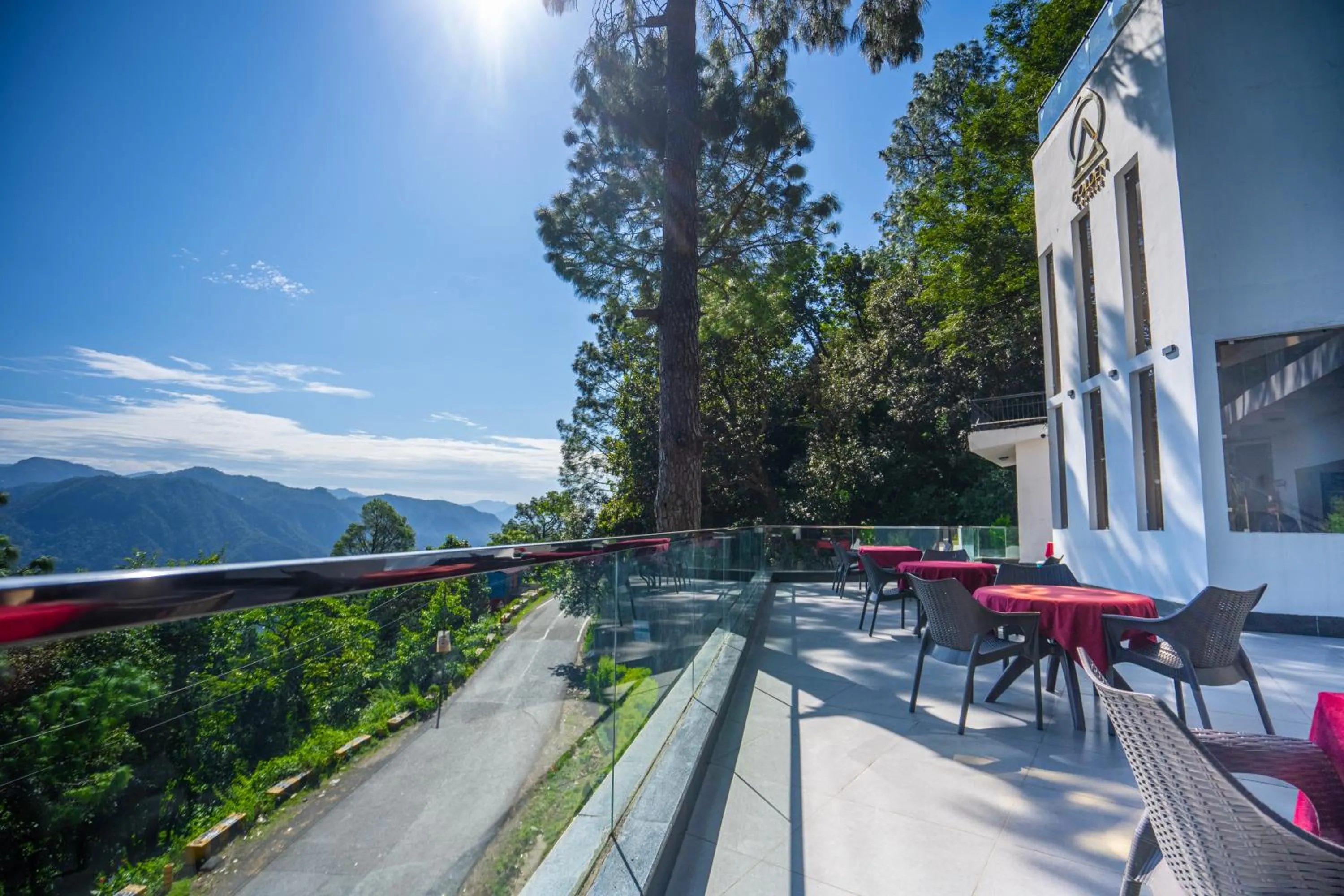 Property building in The Golden Sunrise Hotel