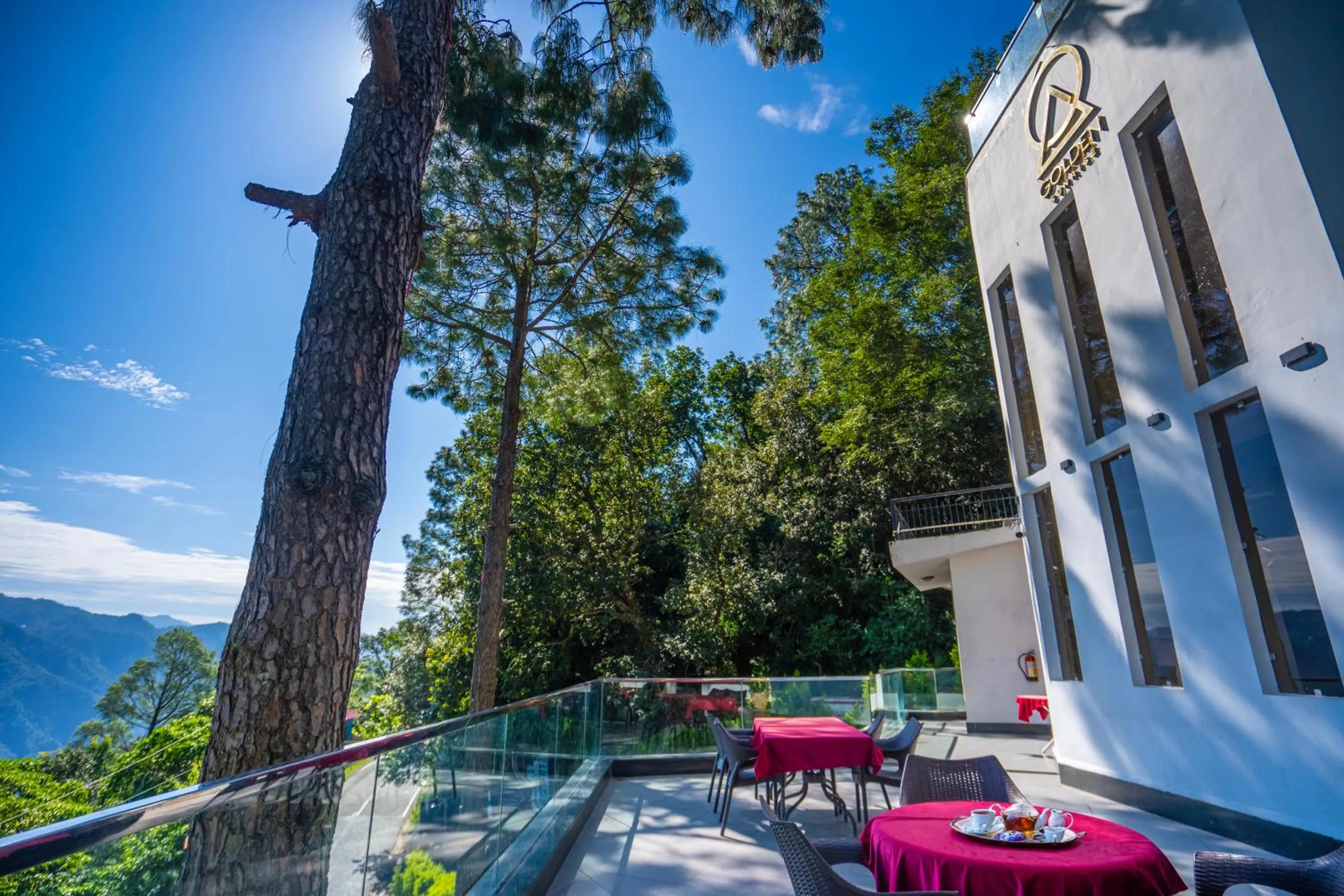 Dining area in The Golden Sunrise Hotel