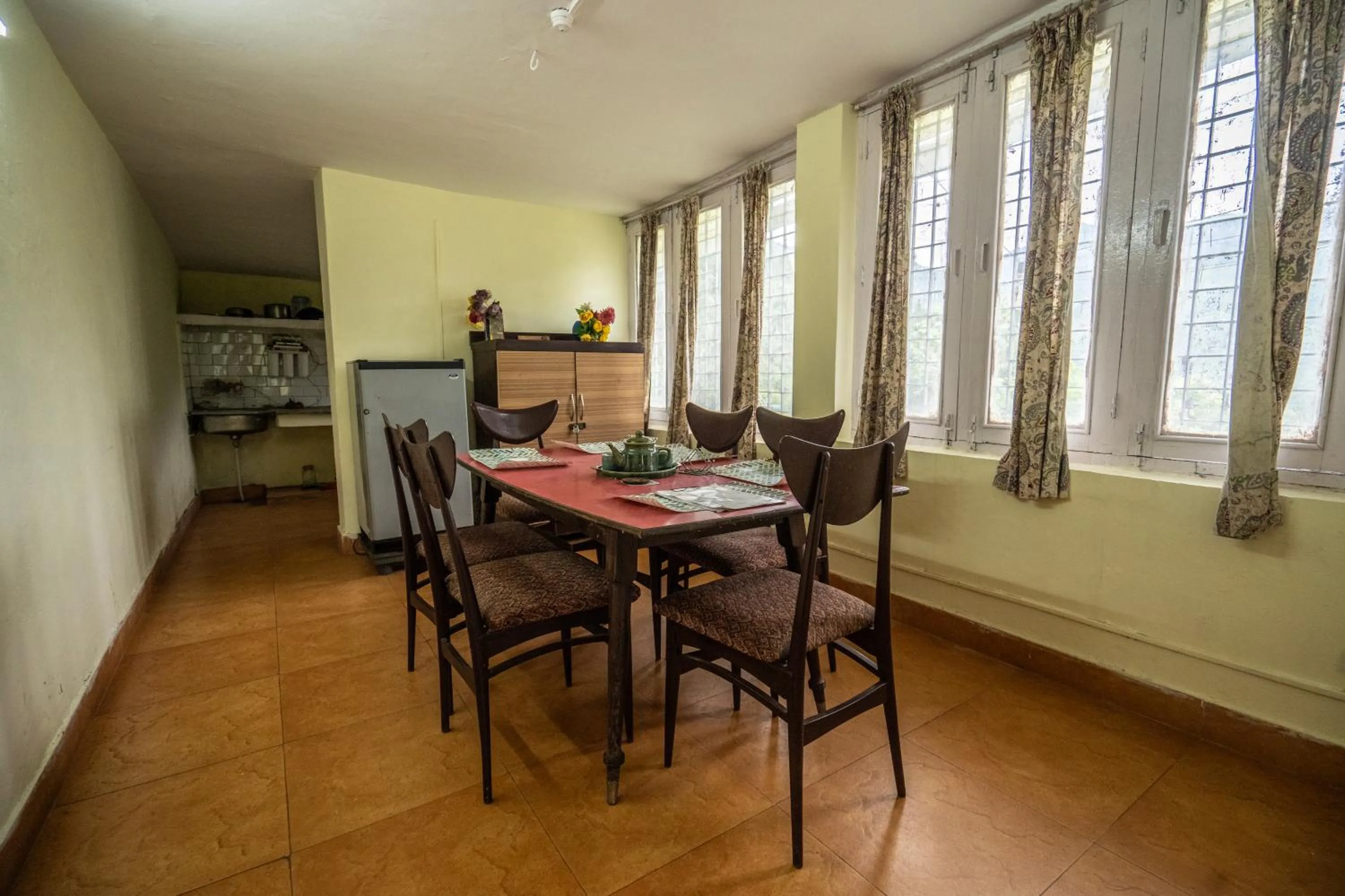 Dining area in The Golden Sunrise Hotel