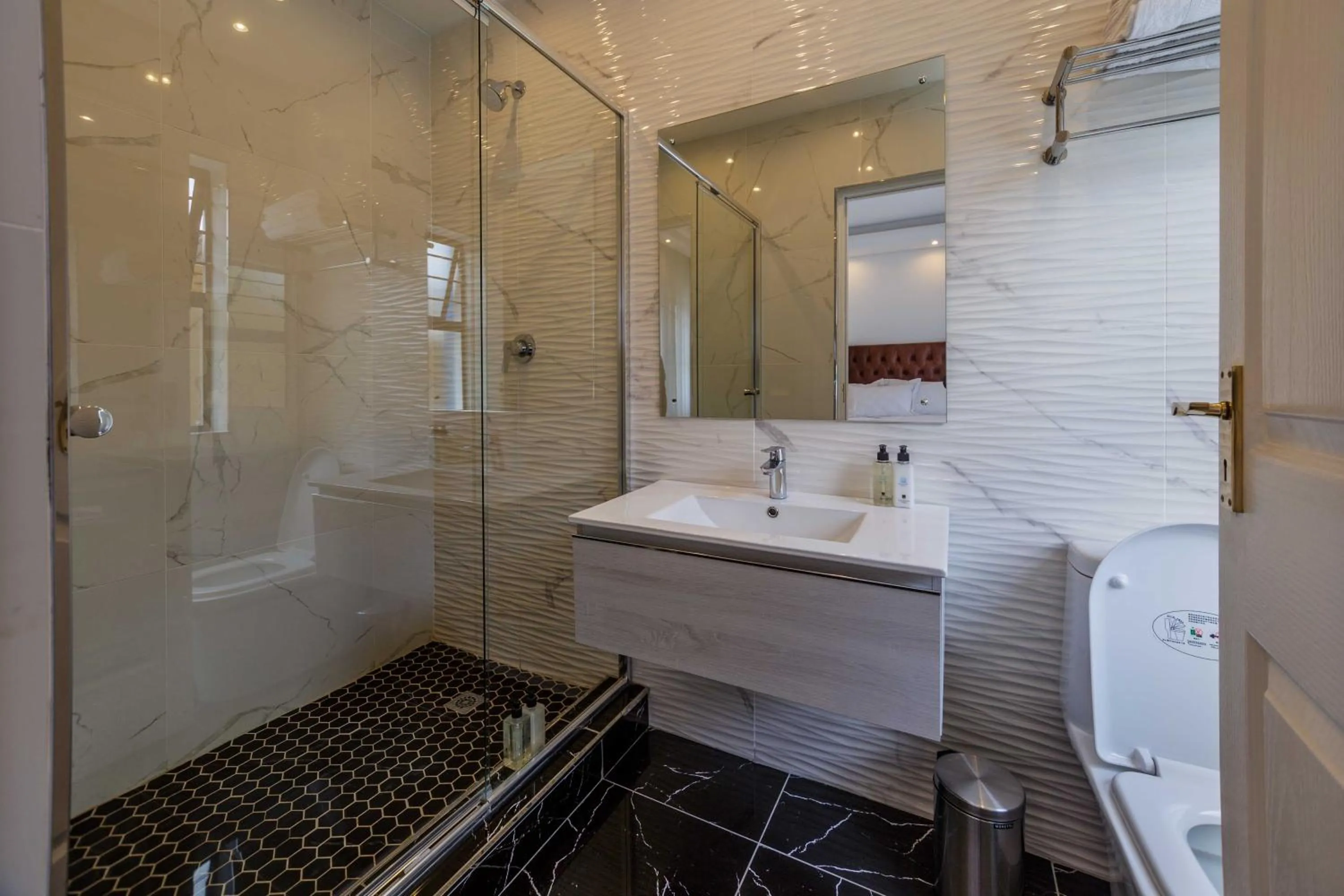 Bathroom in Oceanway Boutique Hotel/Conference