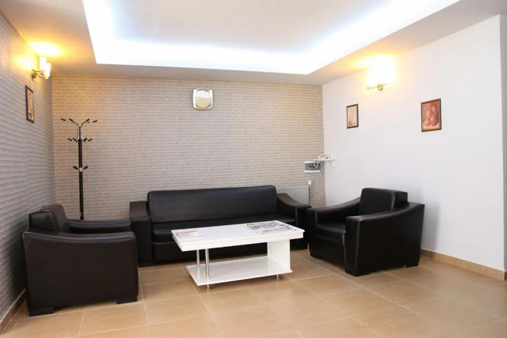 Communal lounge/ TV room in Hattuşirin Hotel