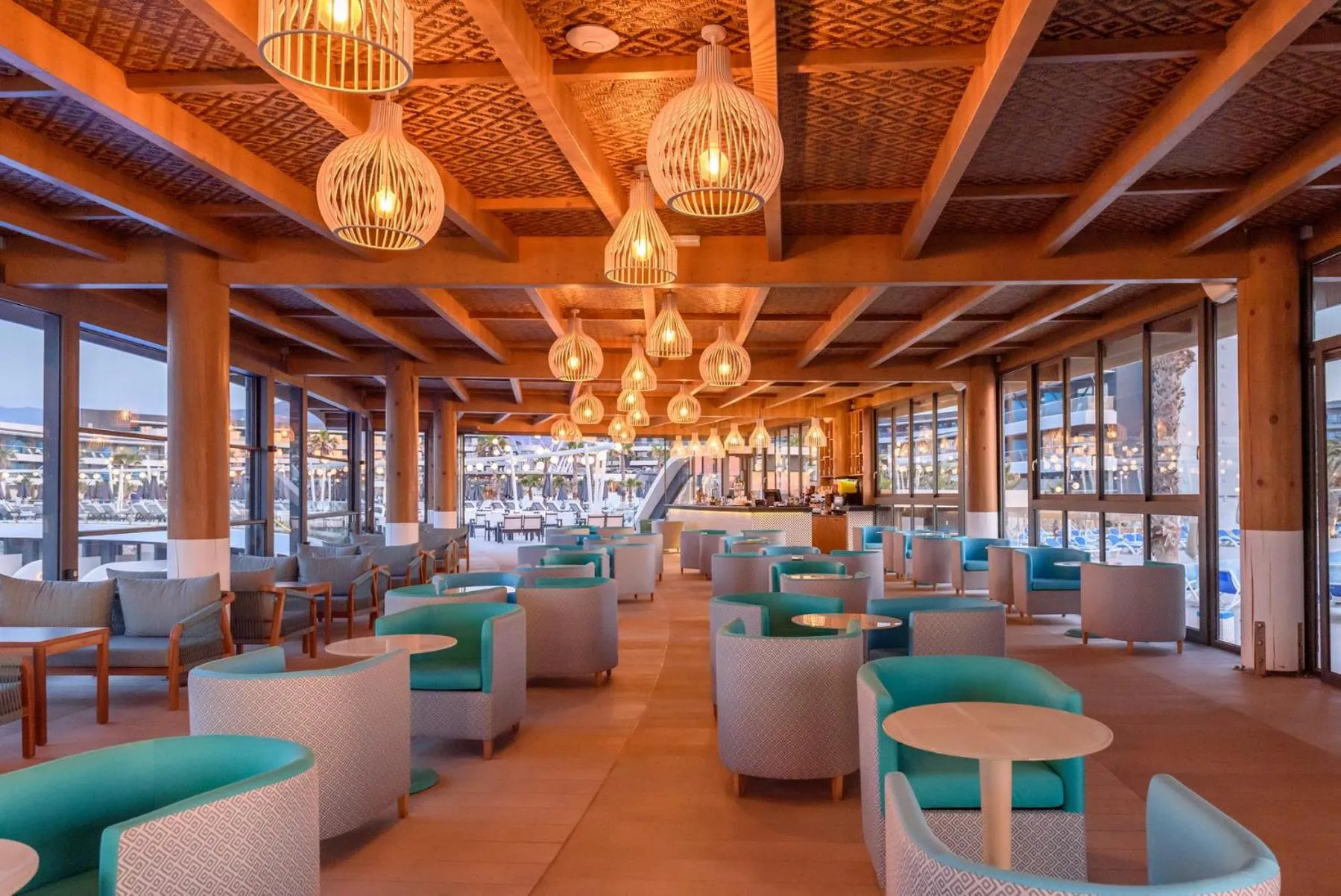 Lounge or bar in Lyttos Mare