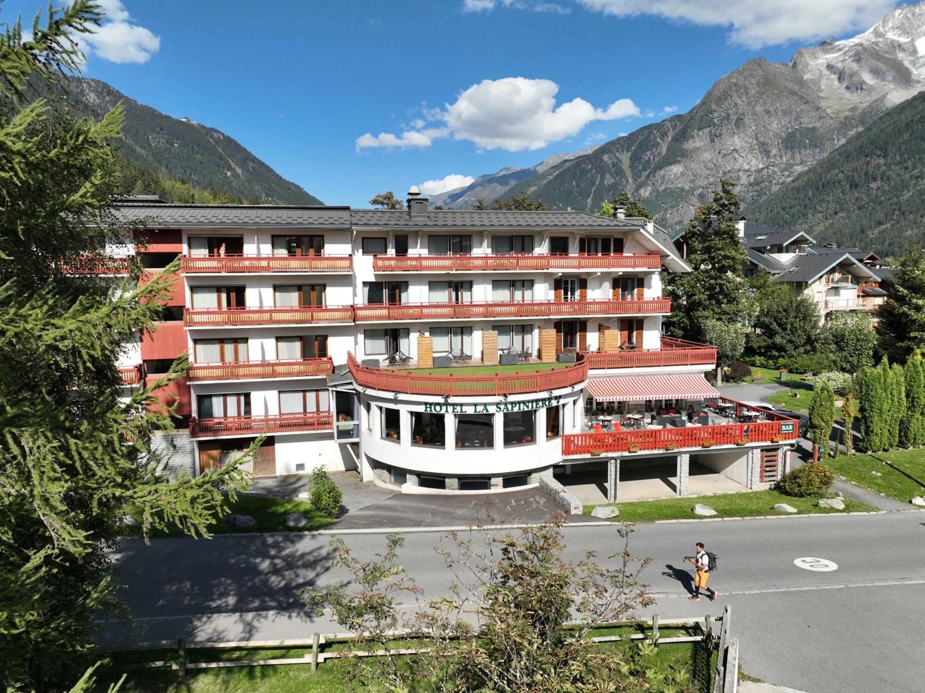 Property building in Chalet Hôtel La Sapinière