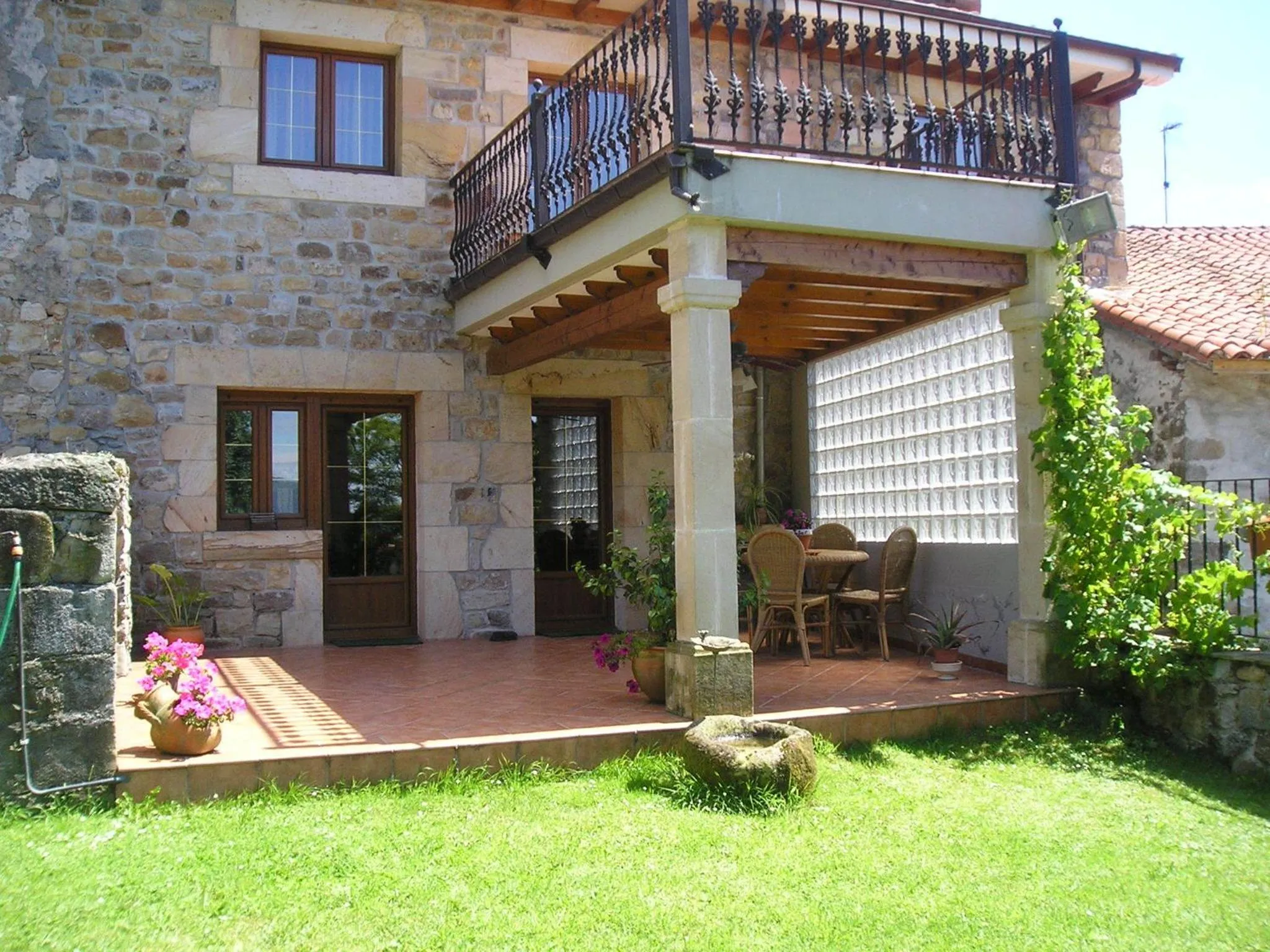 Garden in Posada de Villacarriedo