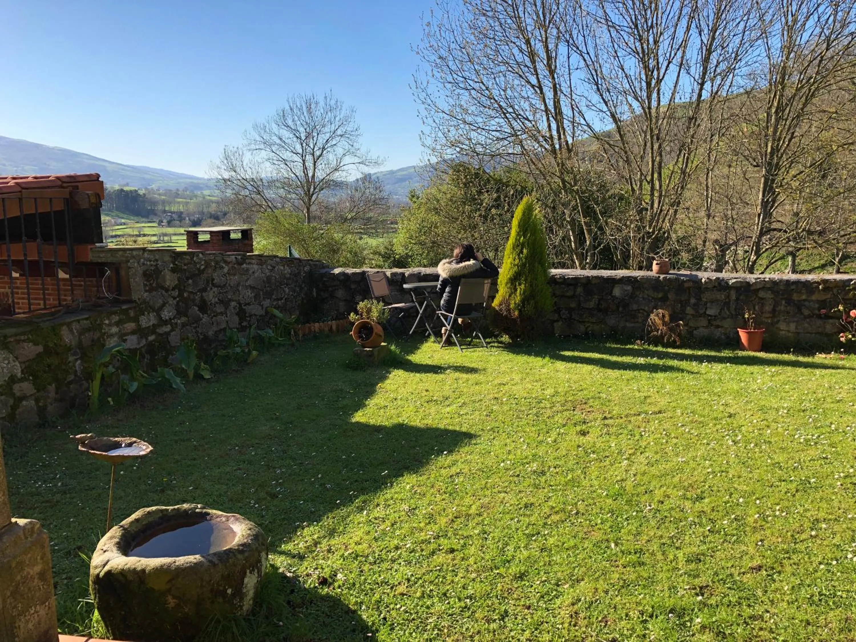 Garden in Posada de Villacarriedo