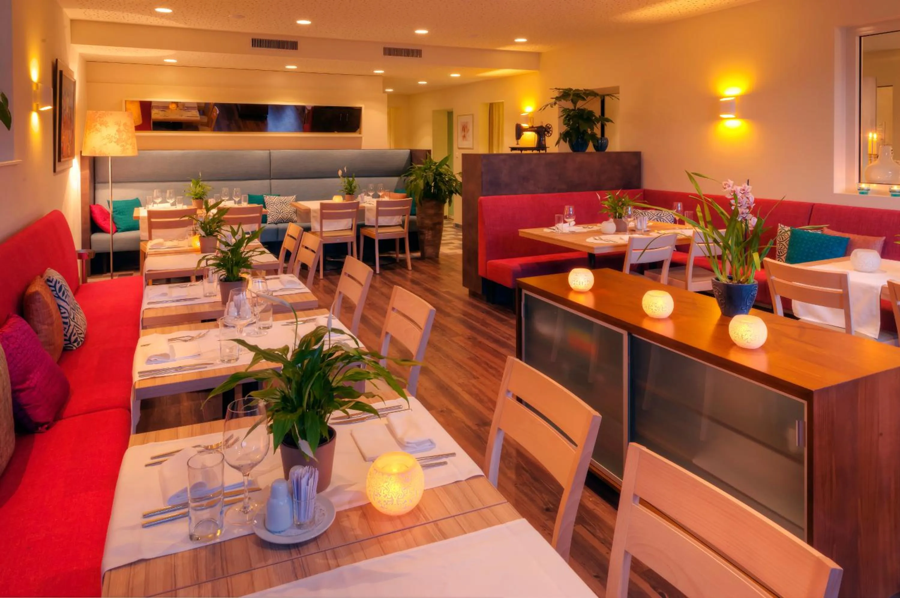 Restaurant/places to eat in Seehotel Gotthard