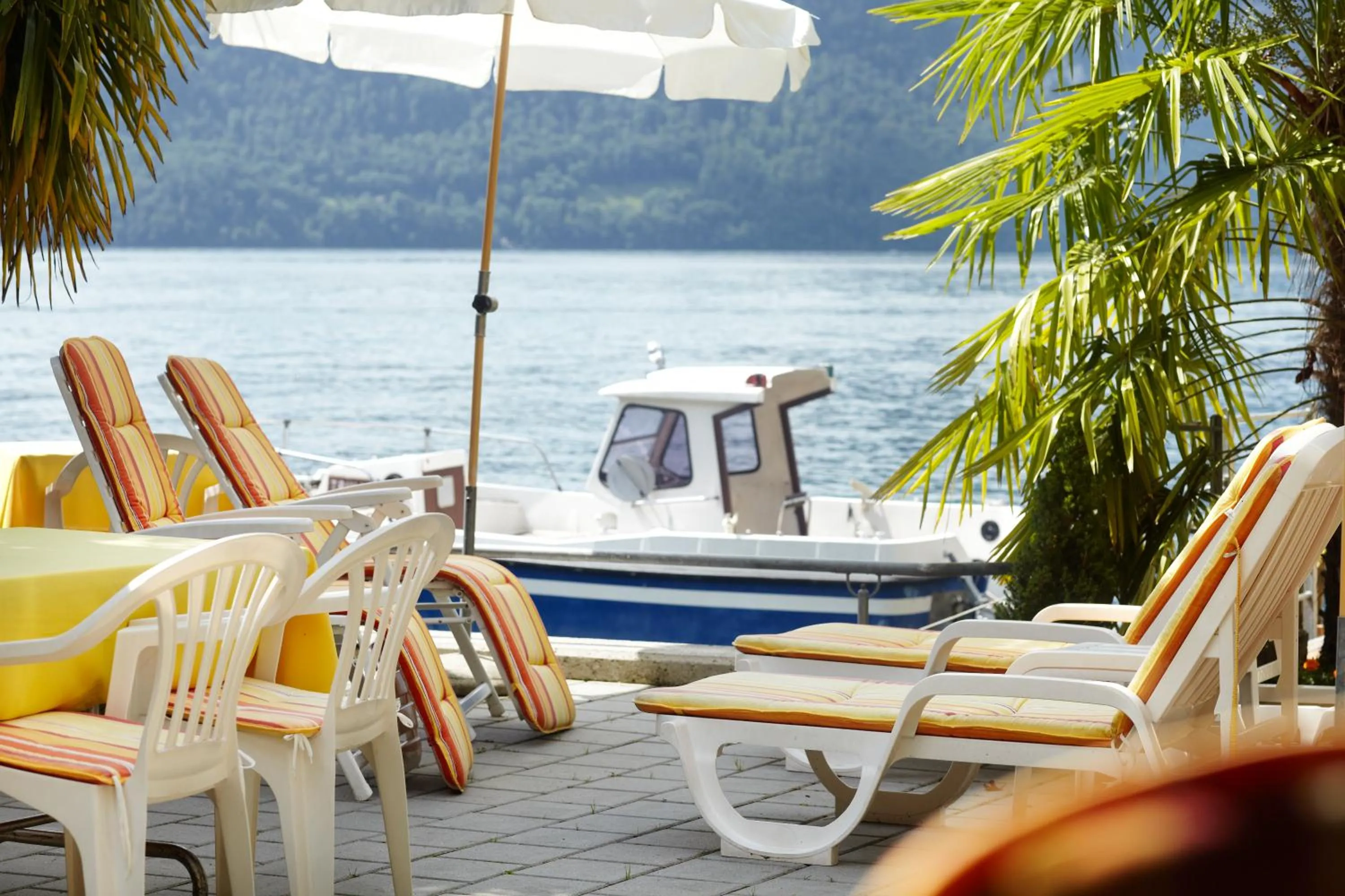 Balcony/Terrace in Seehotel Gotthard