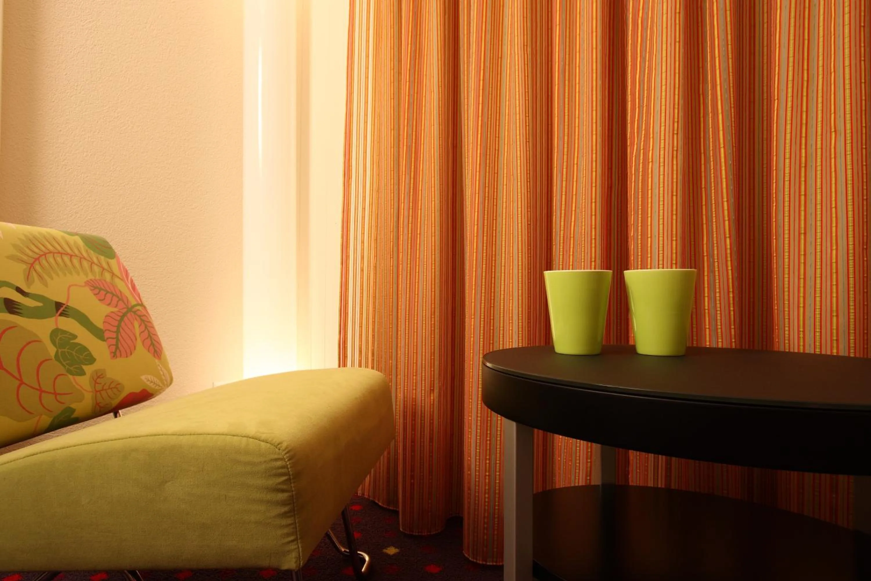 Seating area in Seehotel Gotthard