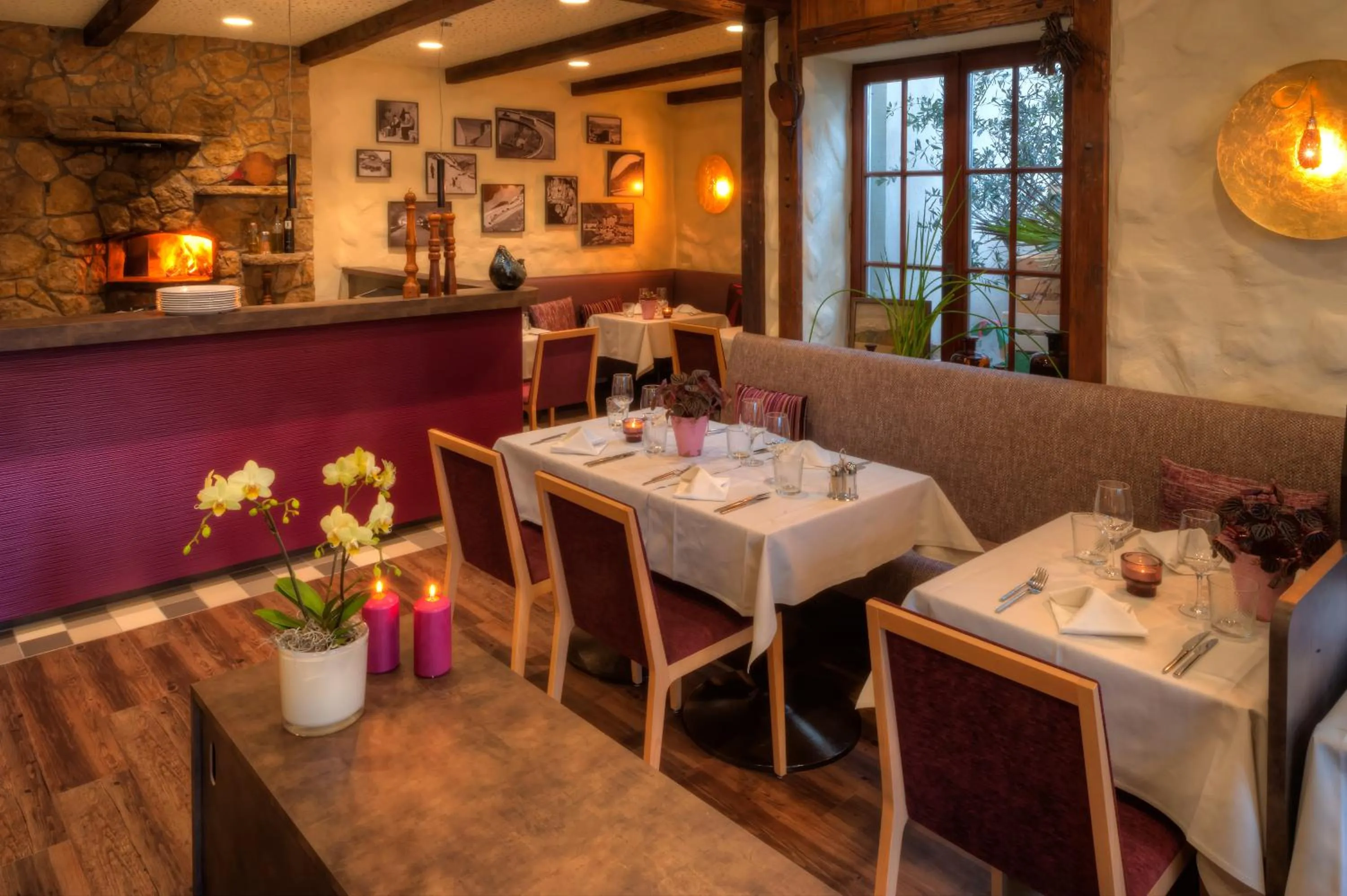Restaurant/places to eat in Seehotel Gotthard