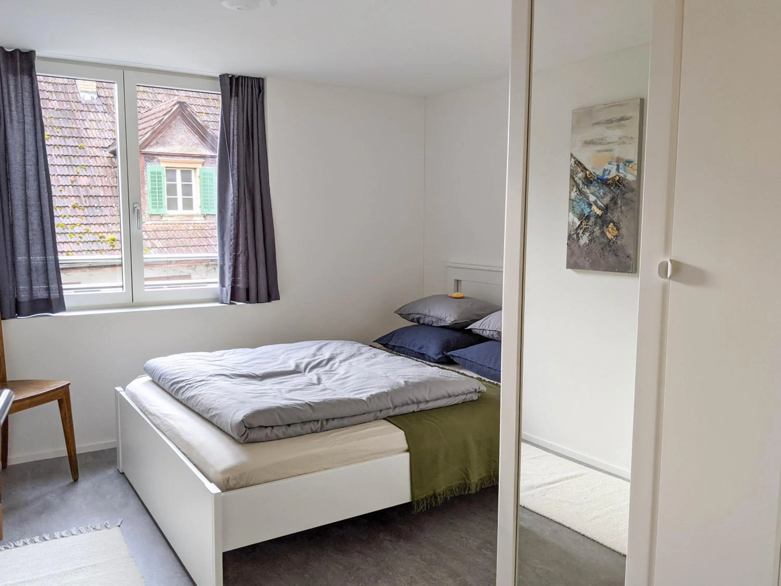 Photo of the whole room, Bed in Budget rooms Pilatus - Alpnachstad