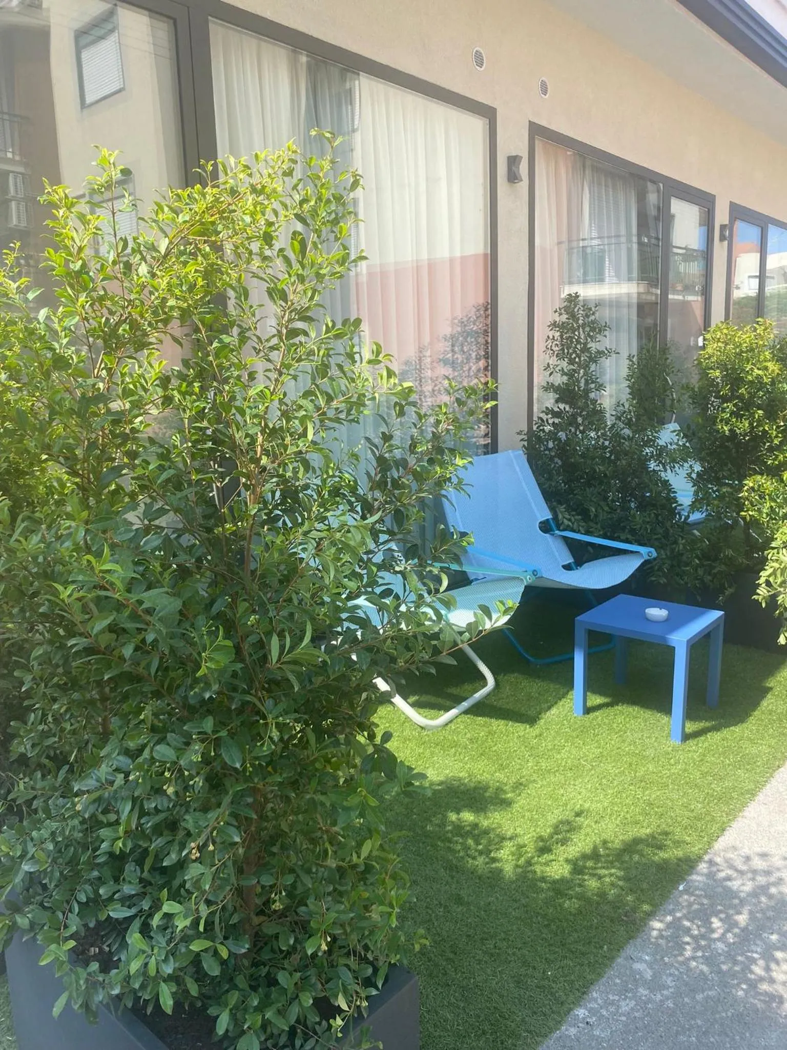 Patio in Hotel Portum