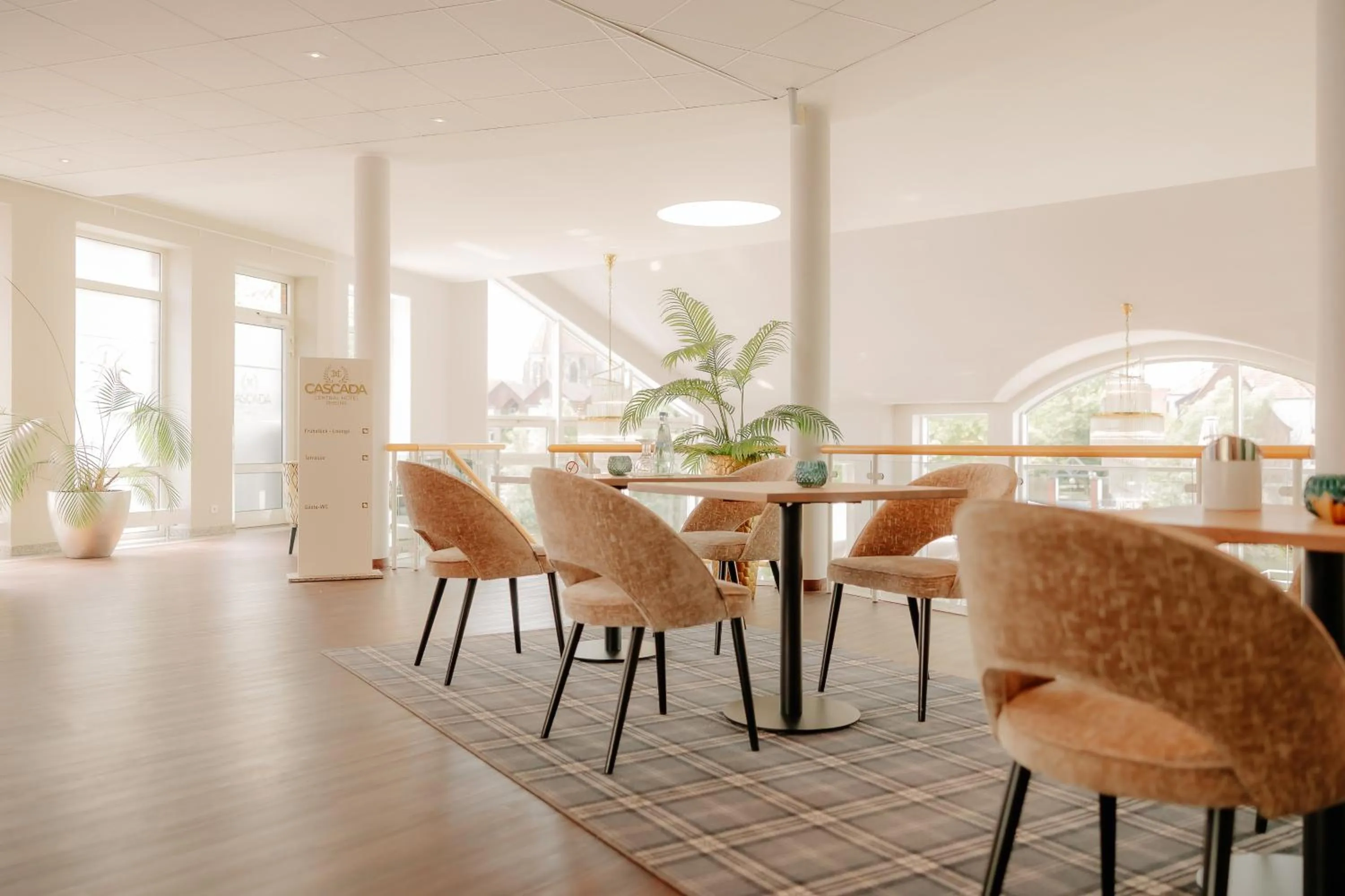 Lobby or reception in CASCADA Rheine by Hackmann