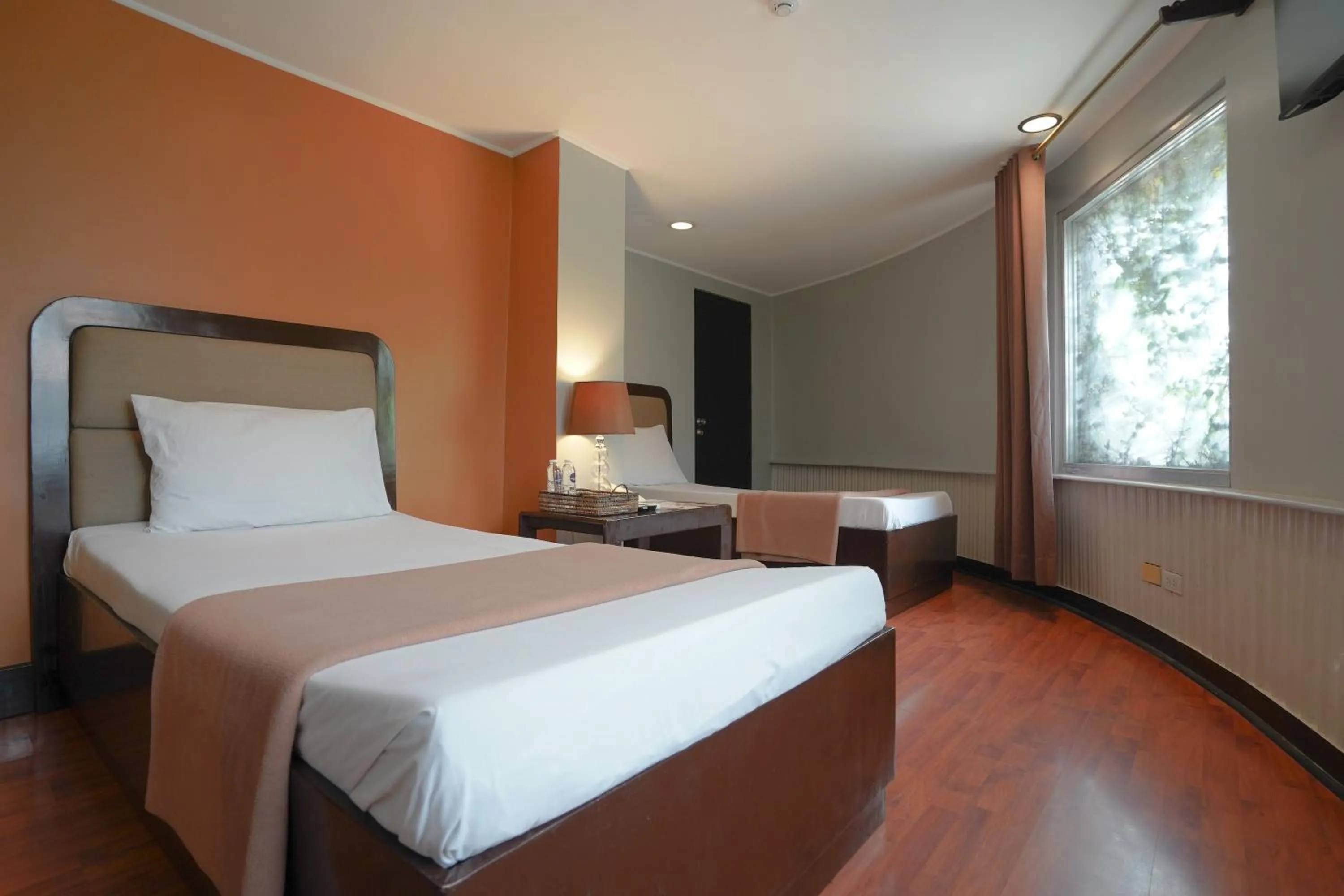 Bed in Arzo Hotel Manila