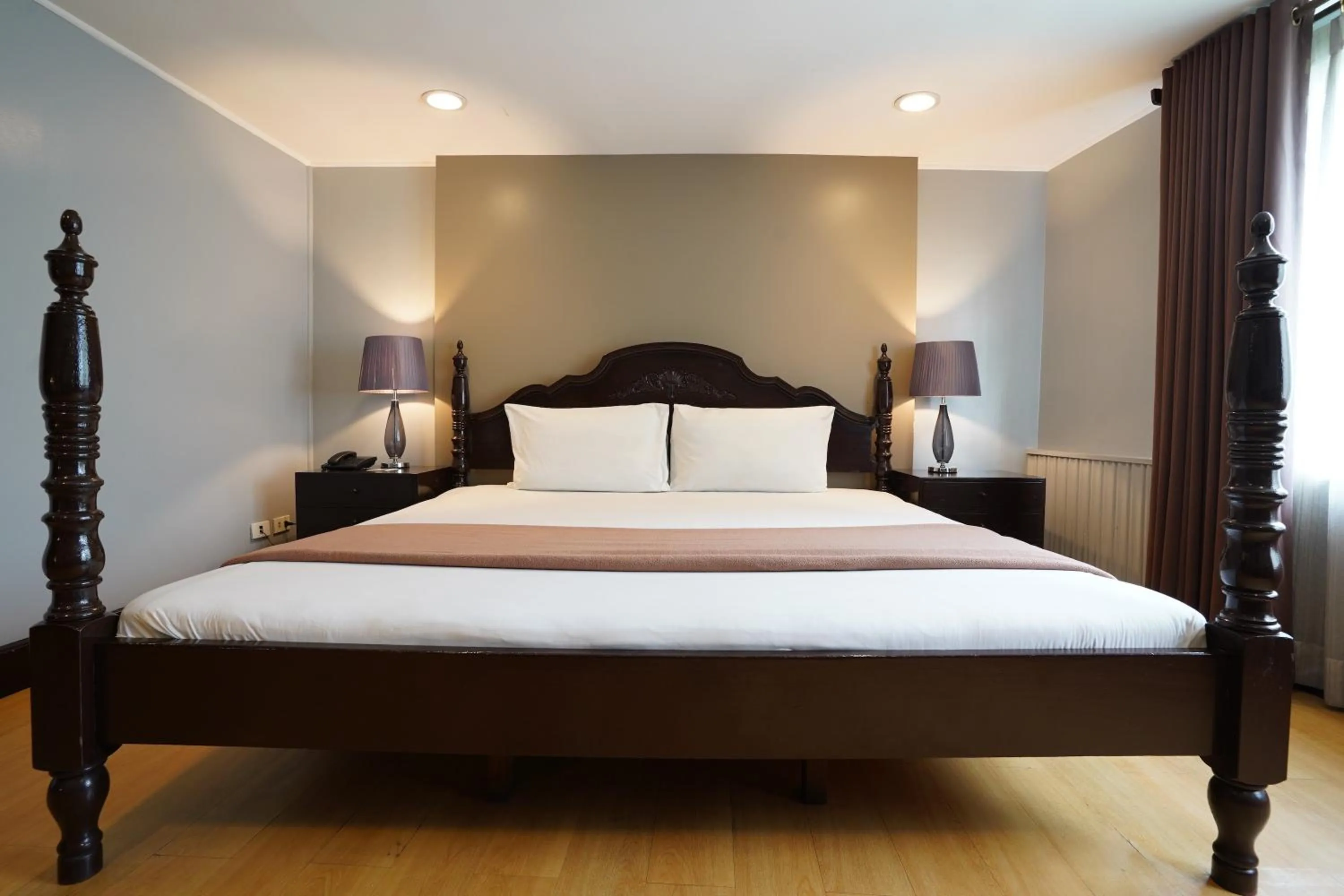 Bed in Arzo Hotel Manila