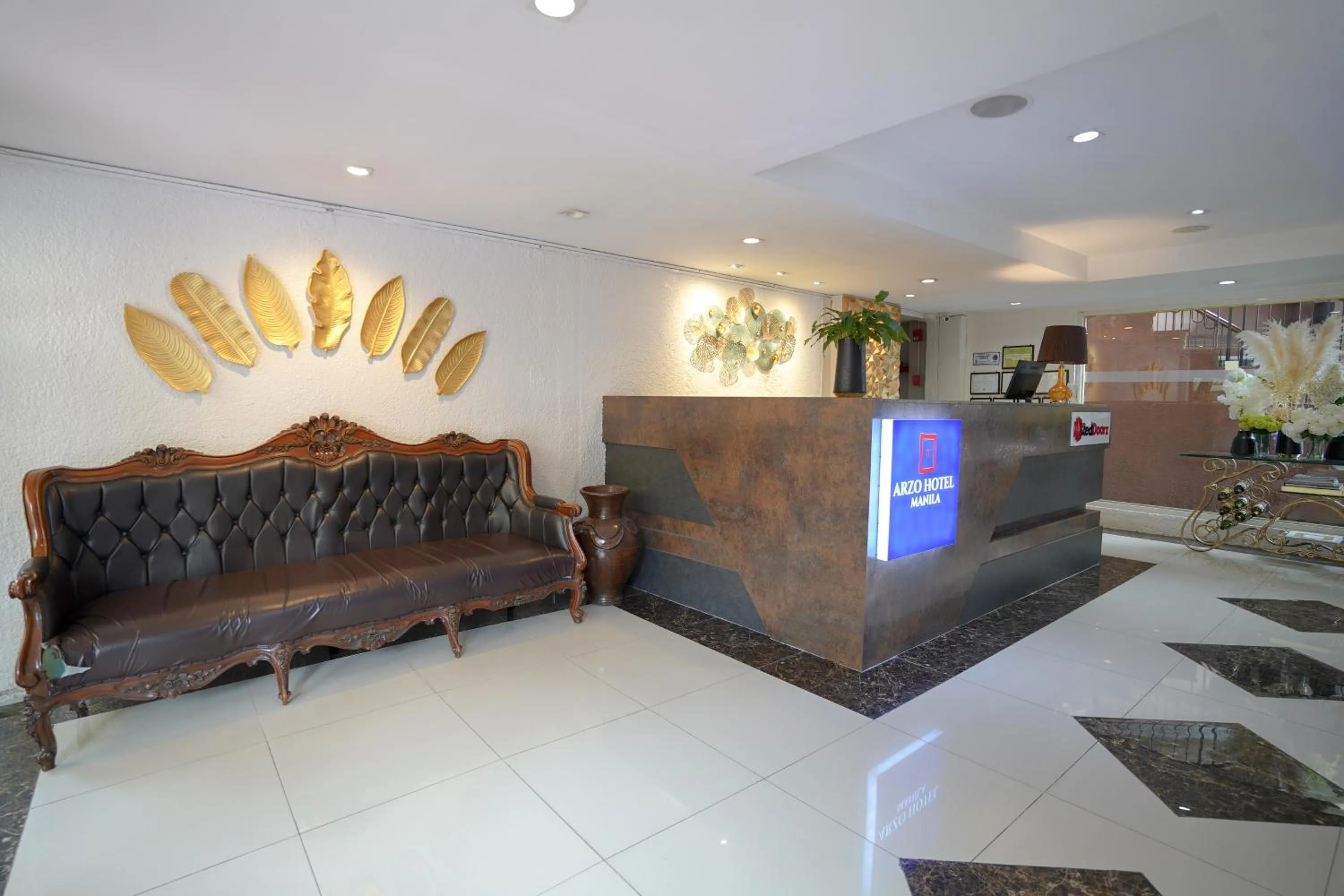 Lobby or reception in Arzo Hotel Manila