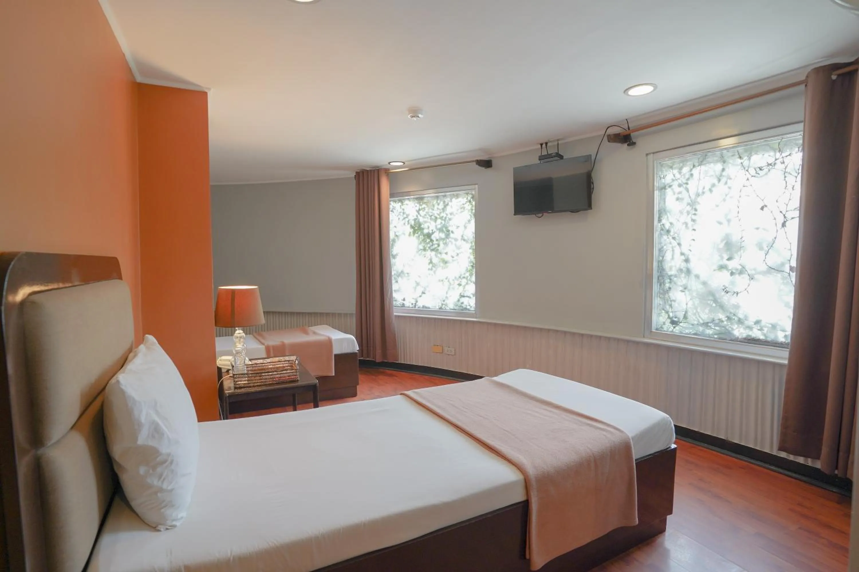 Bed in Arzo Hotel Manila