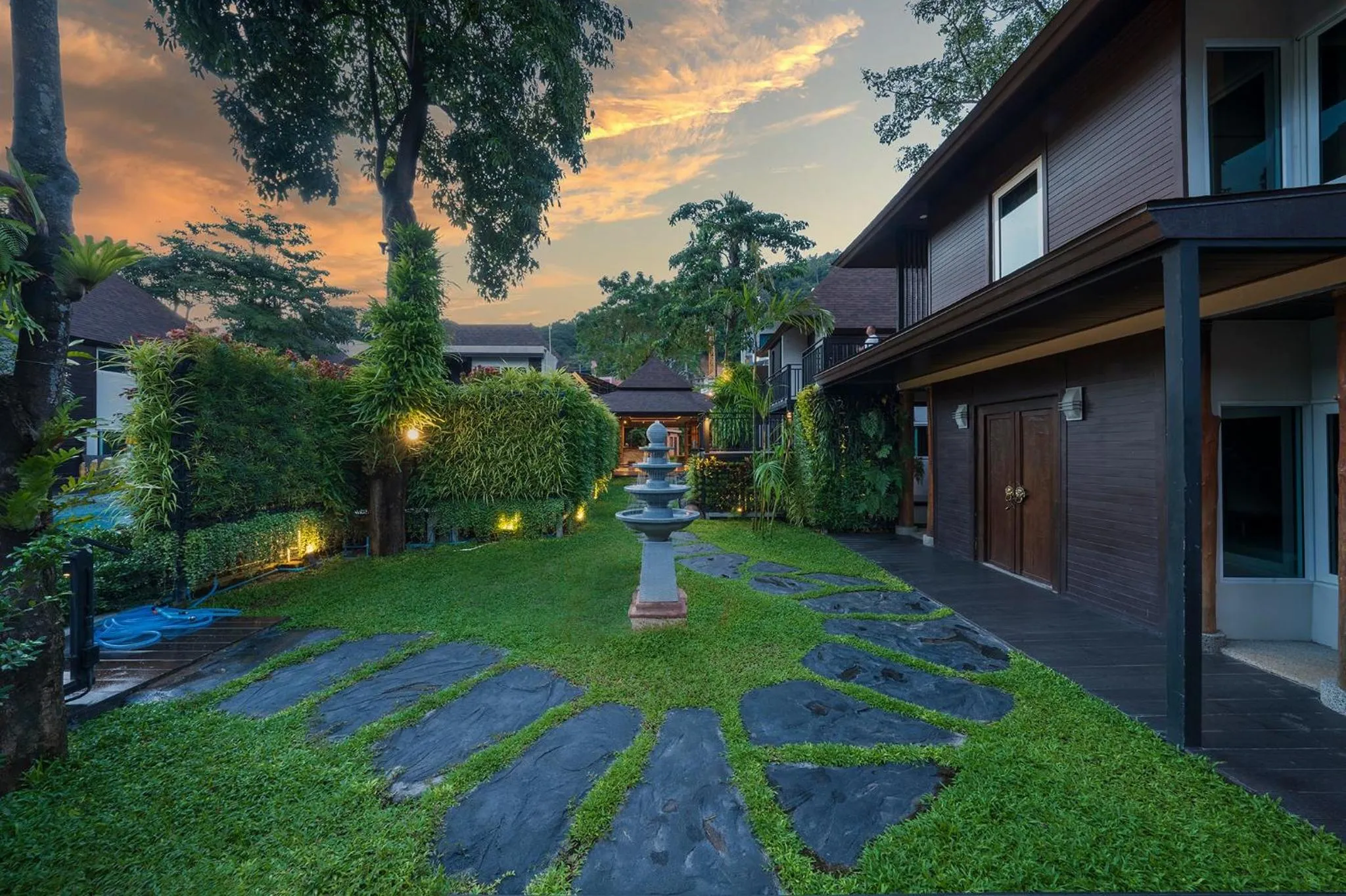 Garden view in The Cliff Elegance Resort