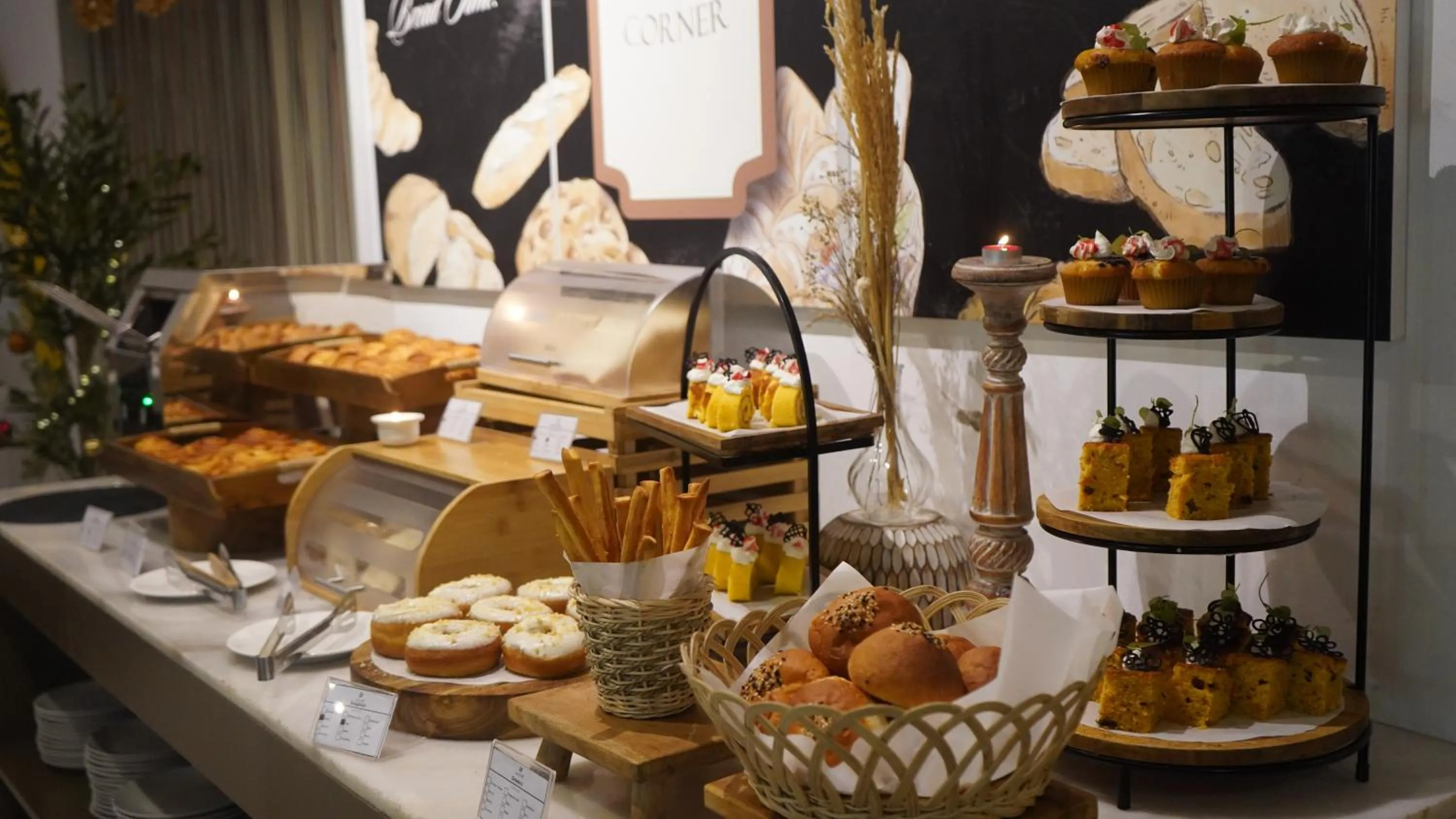 Buffet breakfast in Citadines Berawa Beach Bali