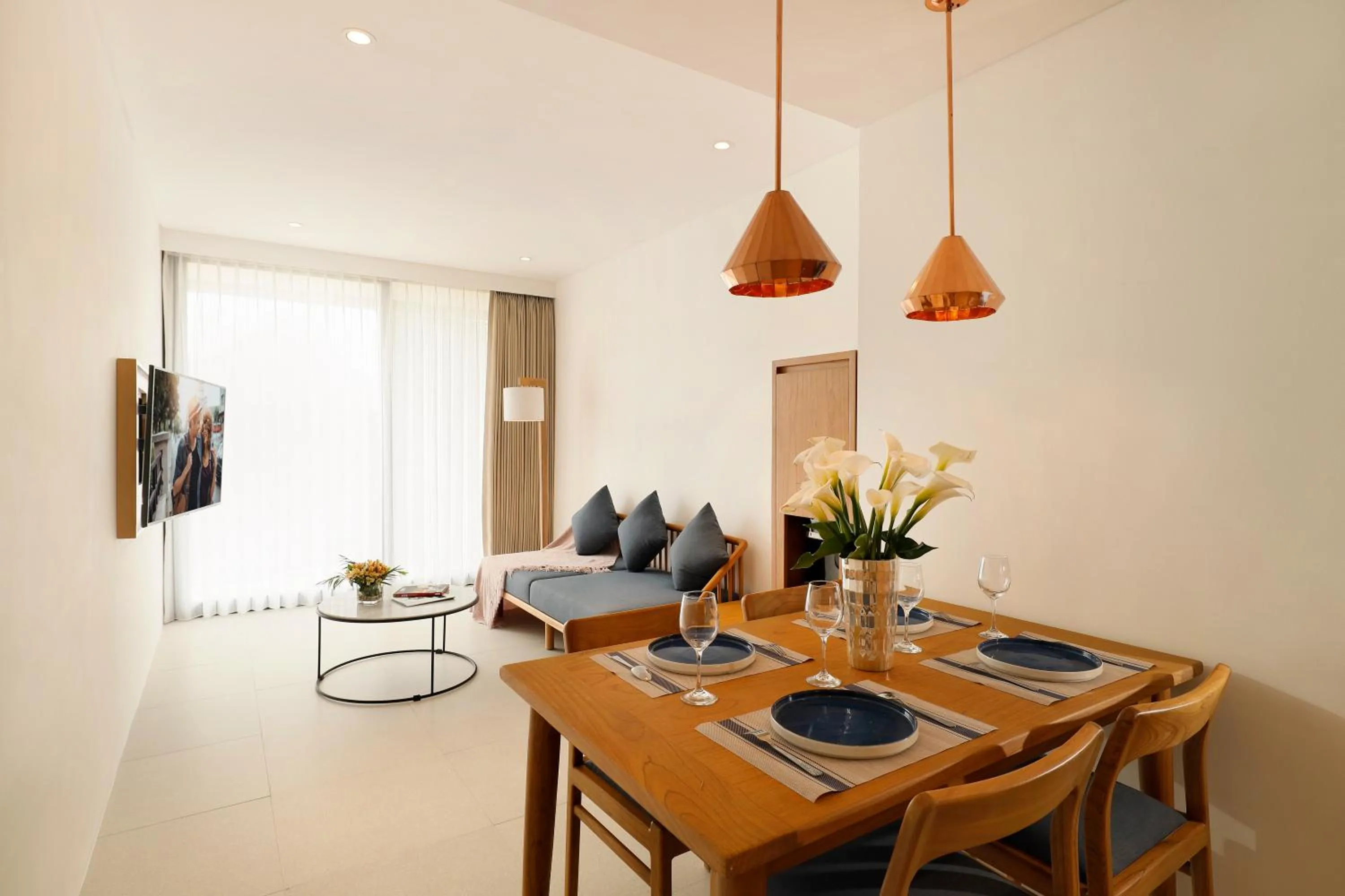 Living room in Citadines Berawa Beach Bali