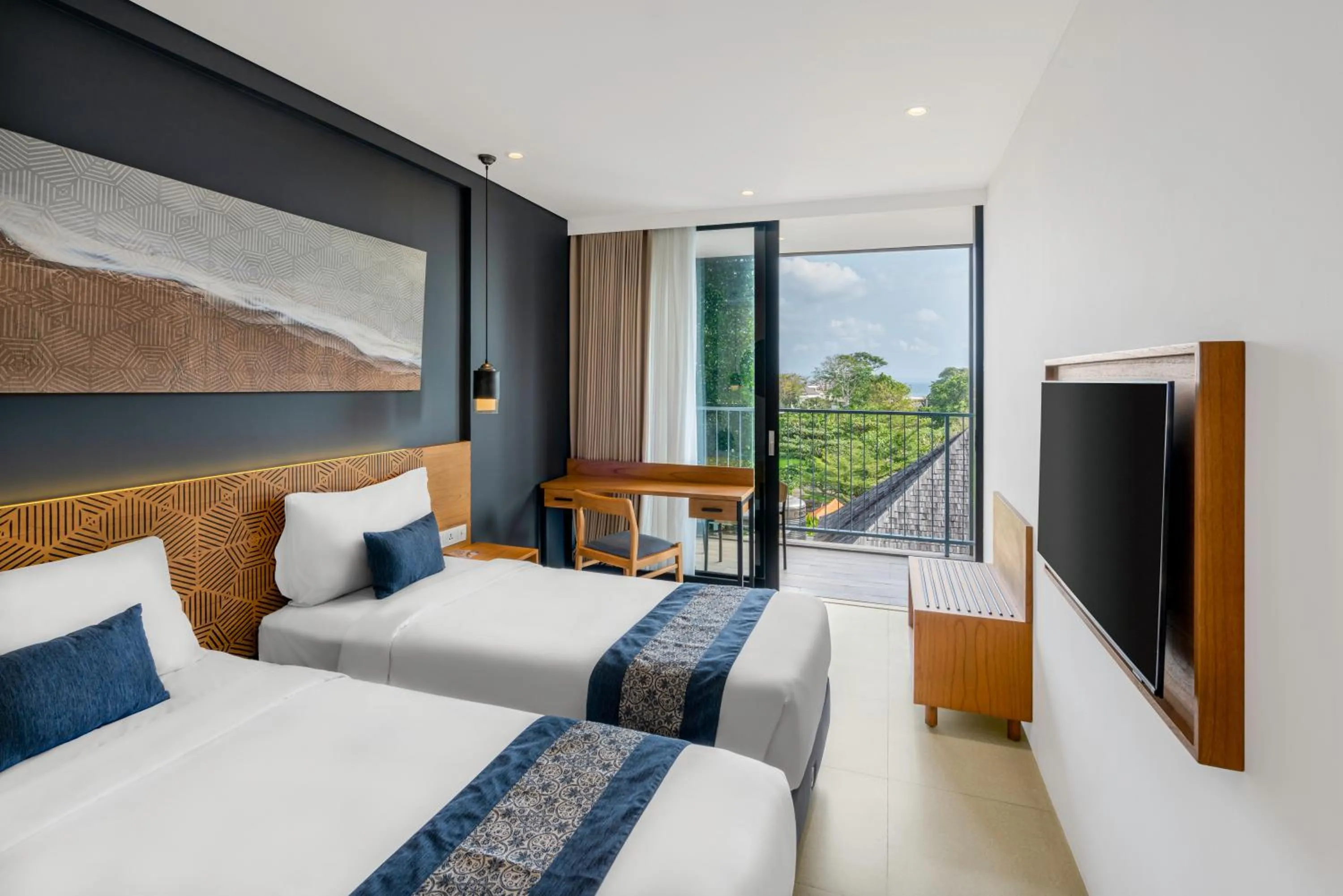 TV and multimedia, Bed in Citadines Berawa Beach Bali