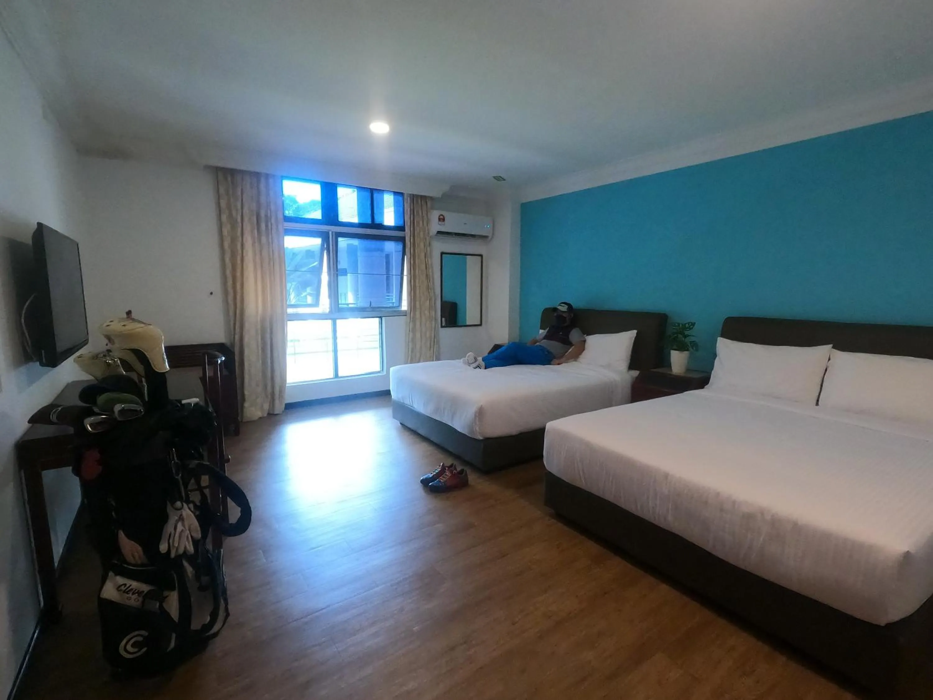 Bed in Bukit Beruntung Resort