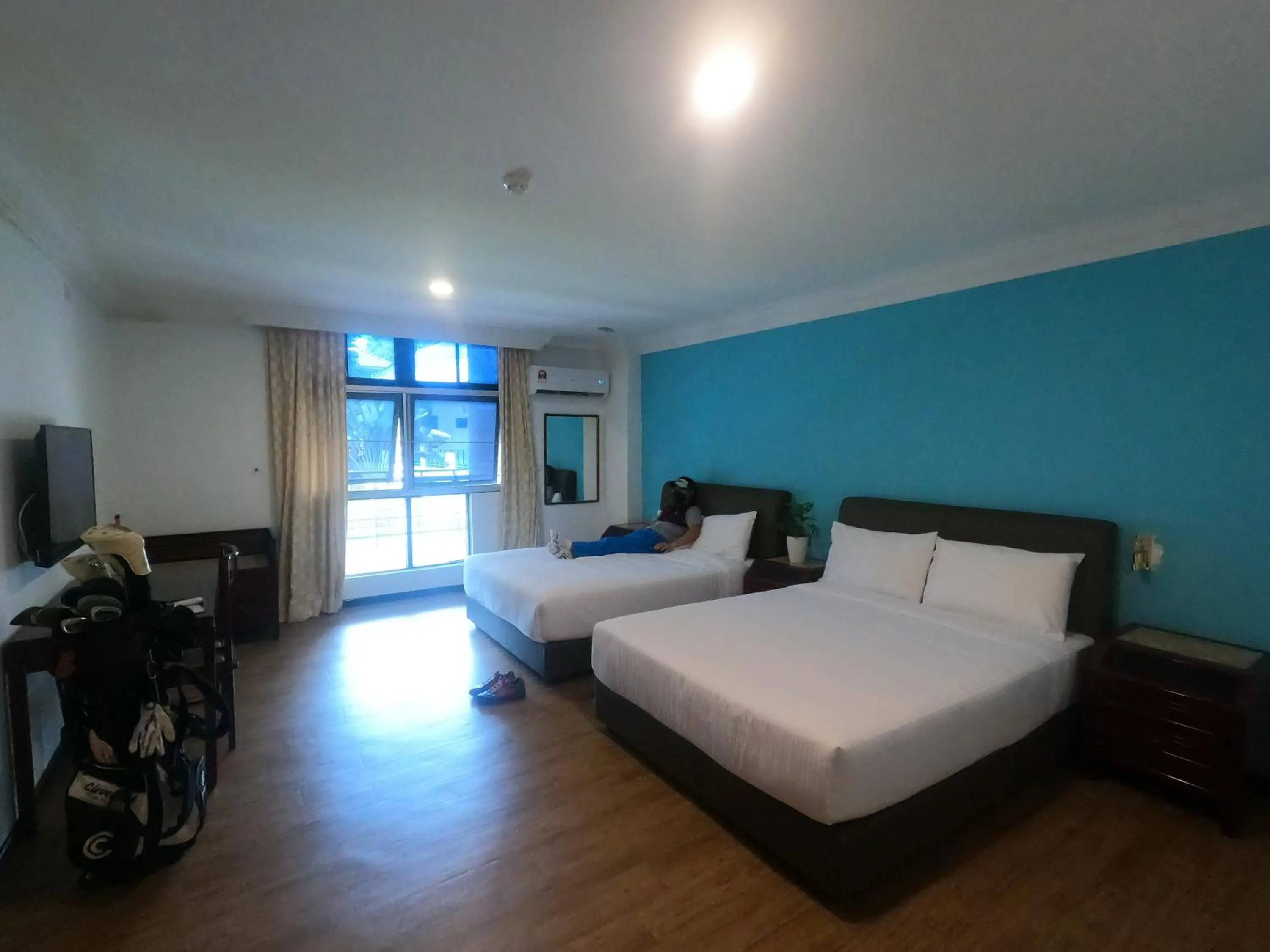 Bed in Bukit Beruntung Resort