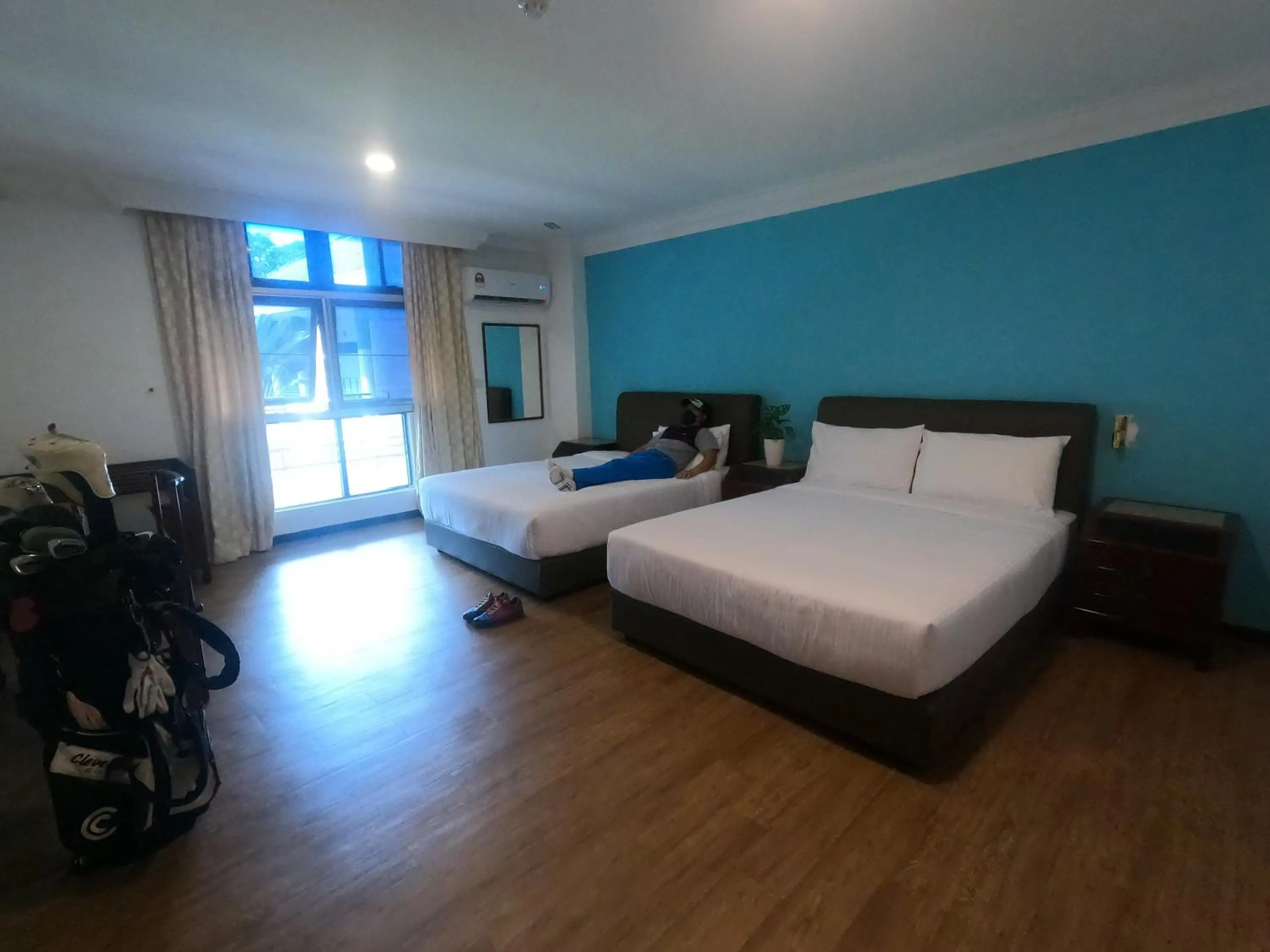 Bed in Bukit Beruntung Resort
