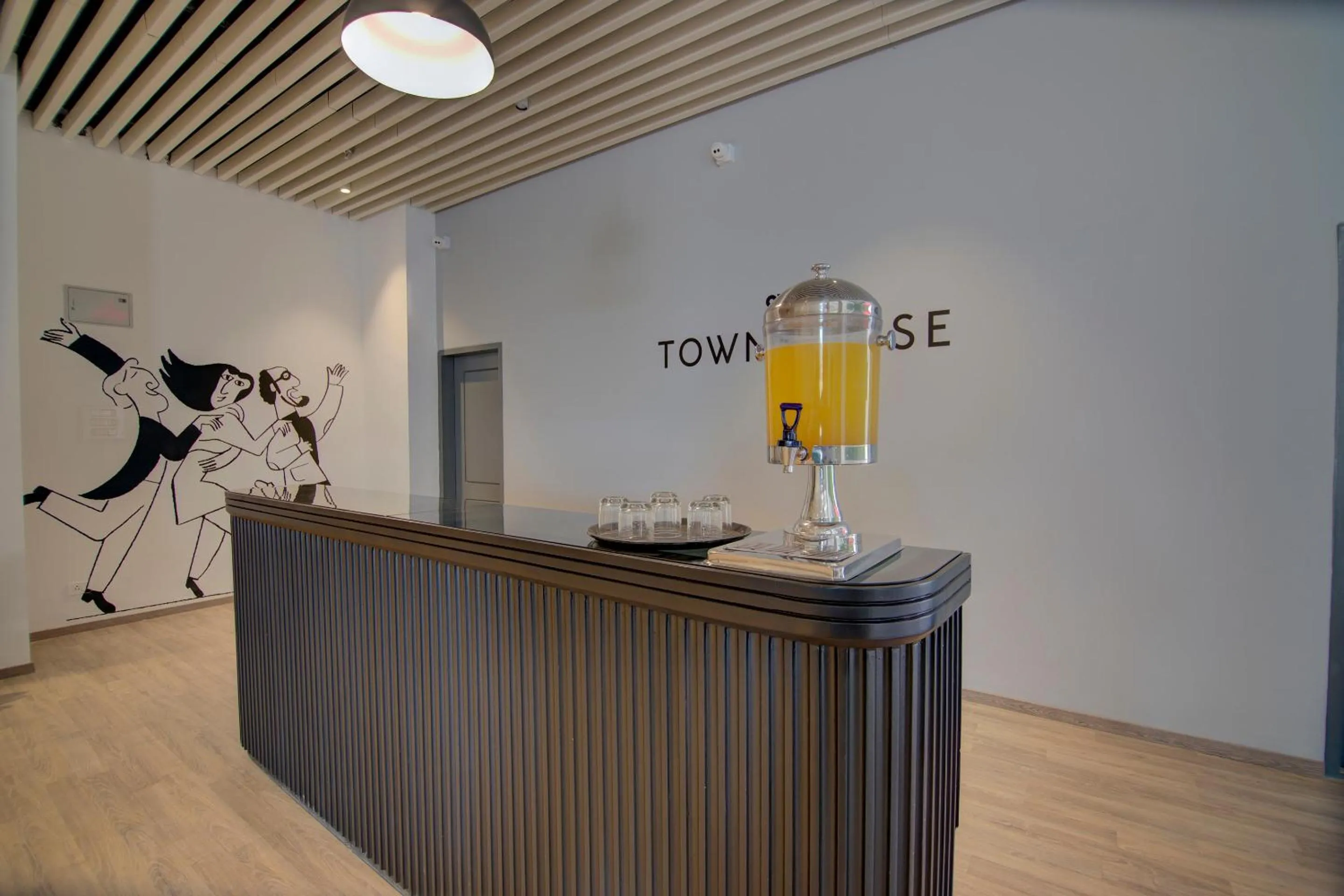 Lobby or reception in Townhouse De Alphabet