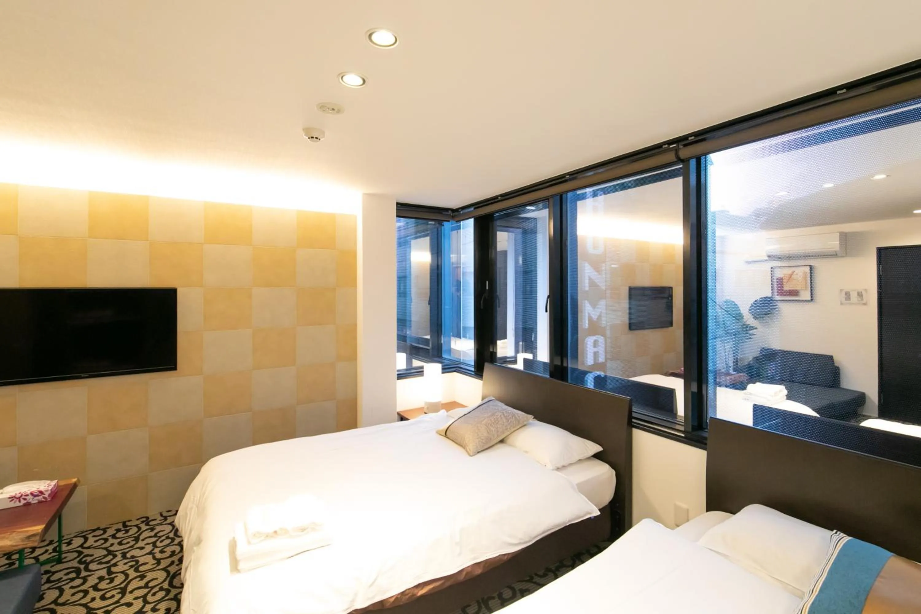 Bed in Noyado Uehonmachi