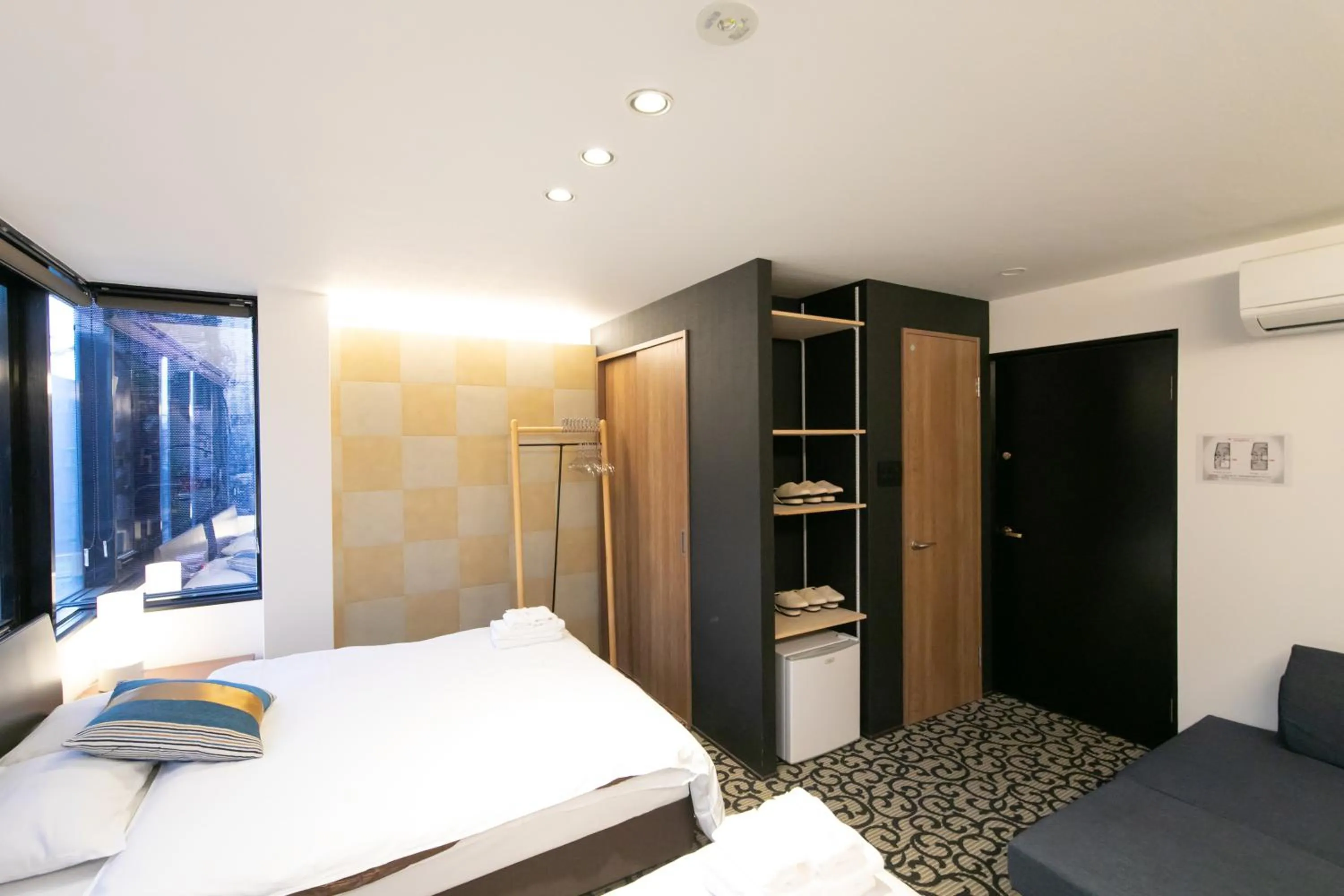 Bed in Noyado Uehonmachi