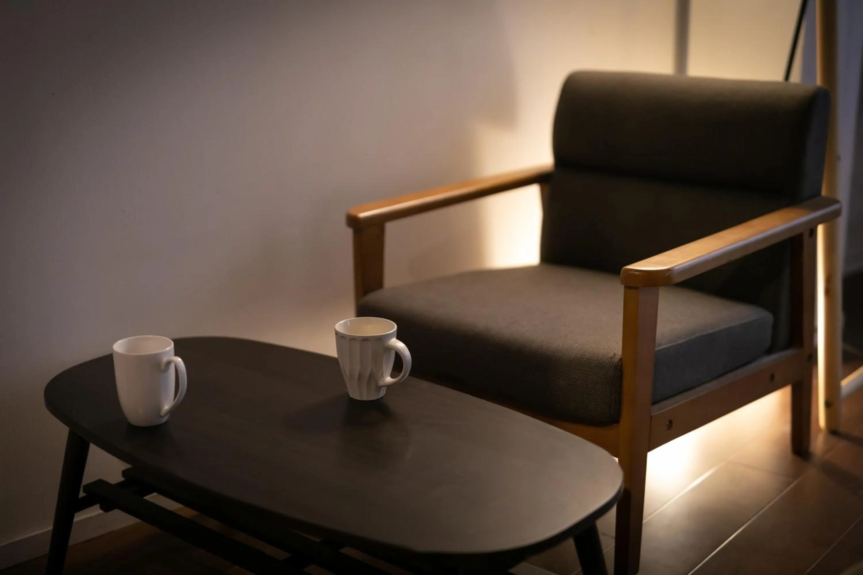 Seating area in Noyado Uehonmachi