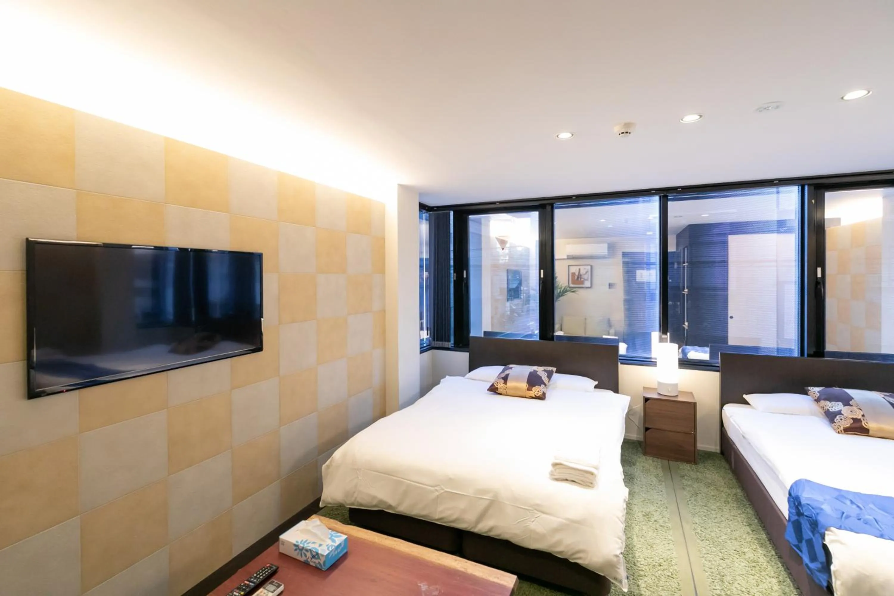 Photo of the whole room, Bed in Noyado Uehonmachi