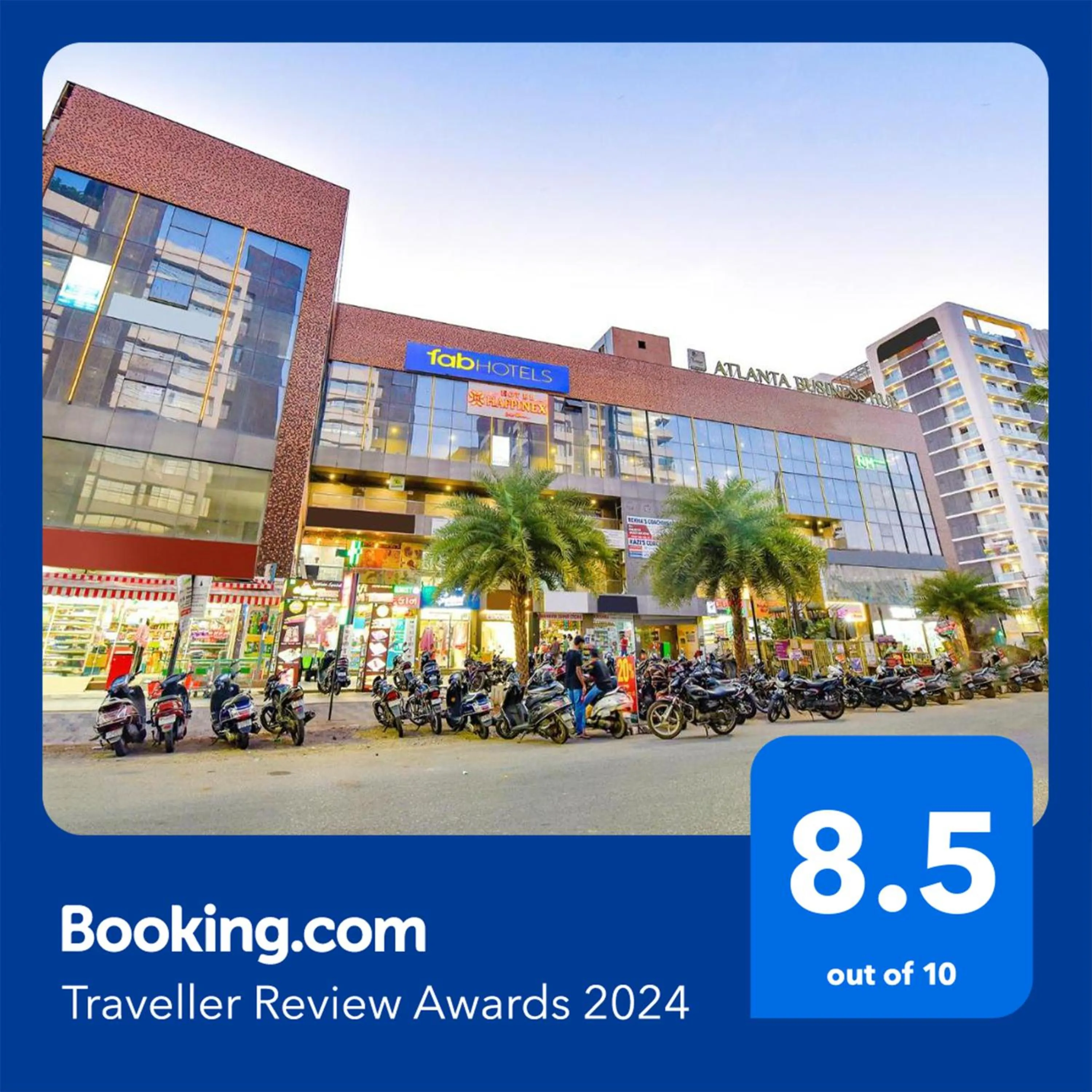 Facade/entrance in FabHotel Happinex