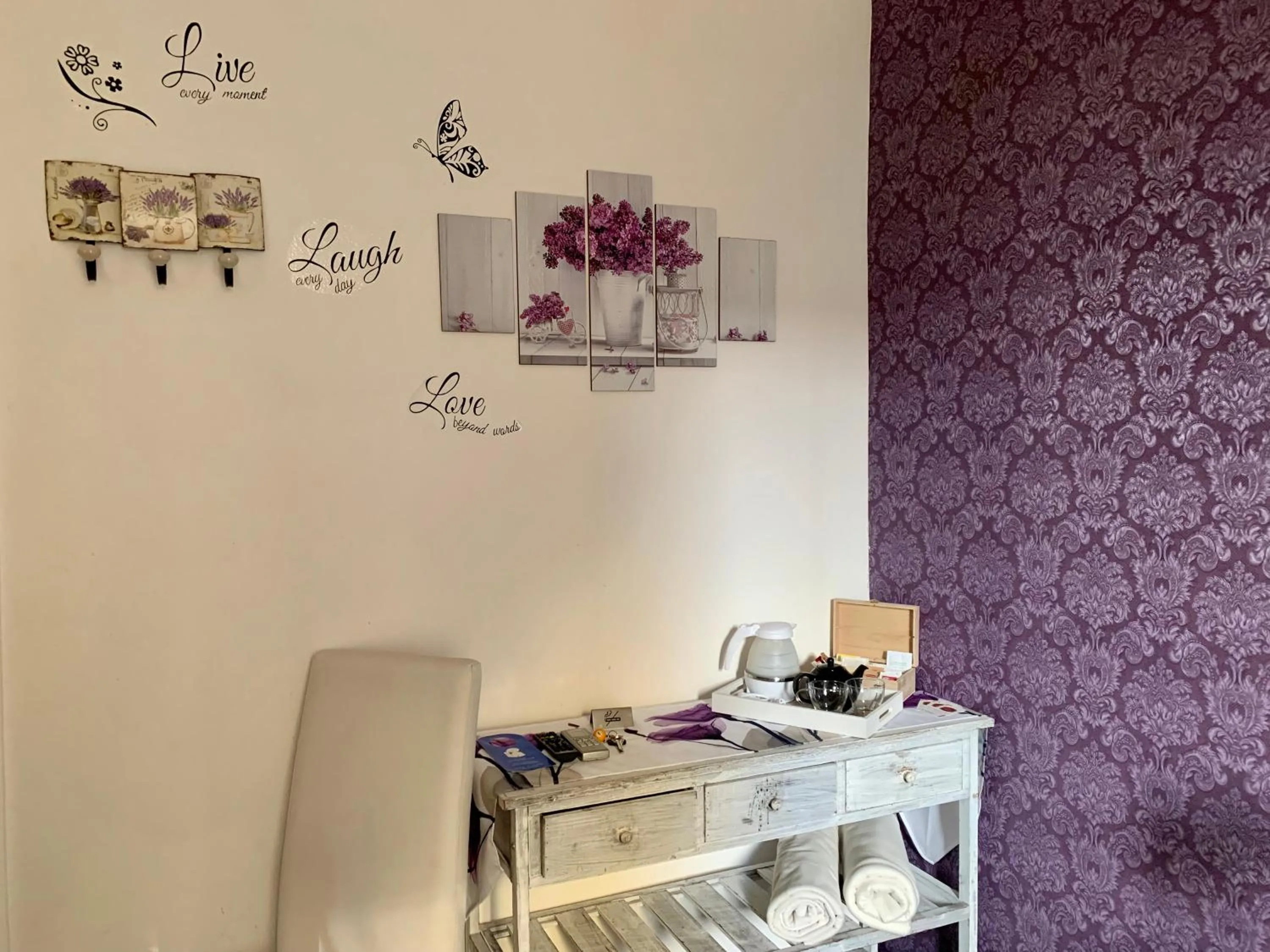 Decorative detail in Guest House Casa Vicenza