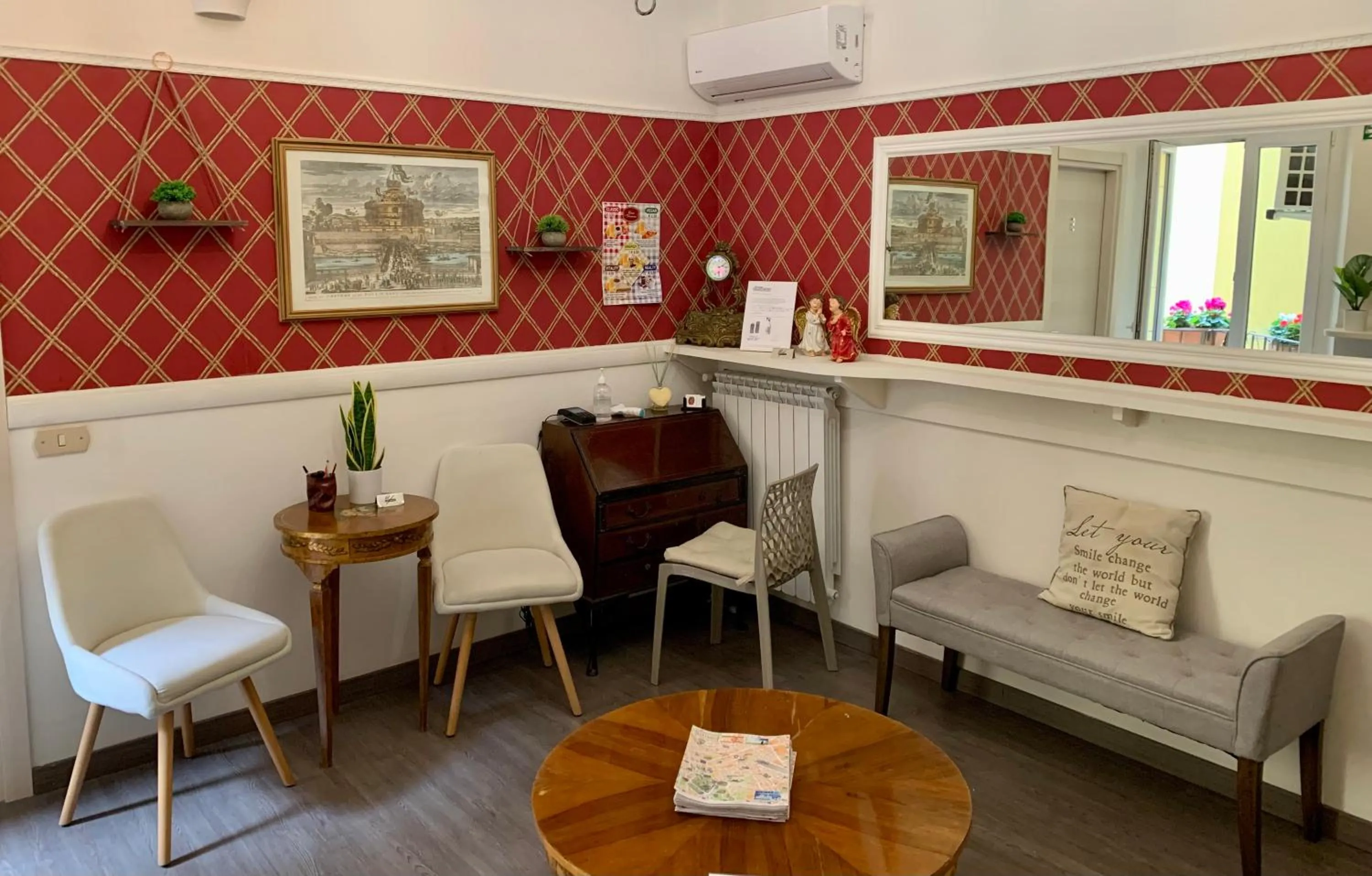 Lobby or reception in Guest House Casa Vicenza