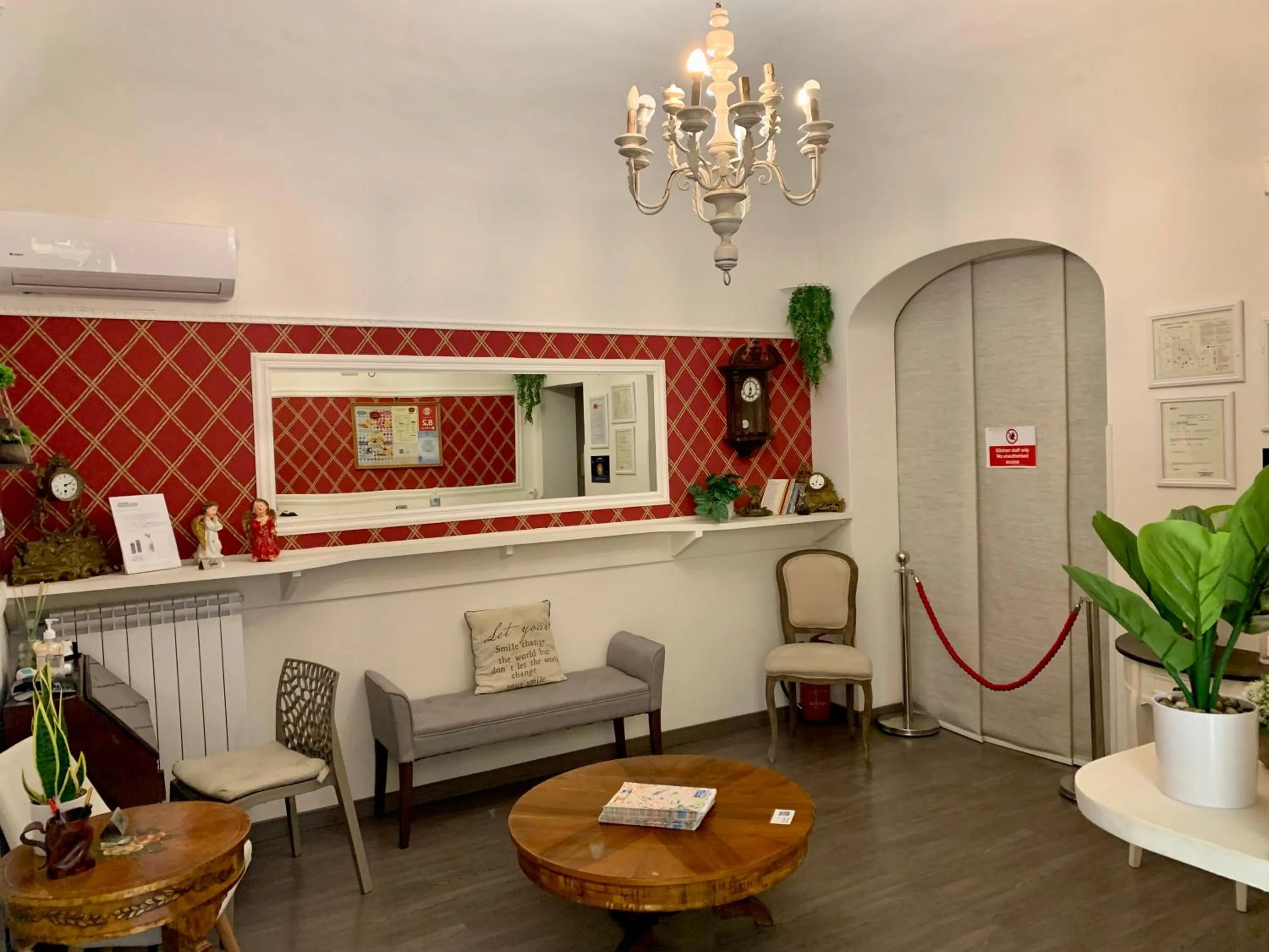 Lobby or reception in Guest House Casa Vicenza