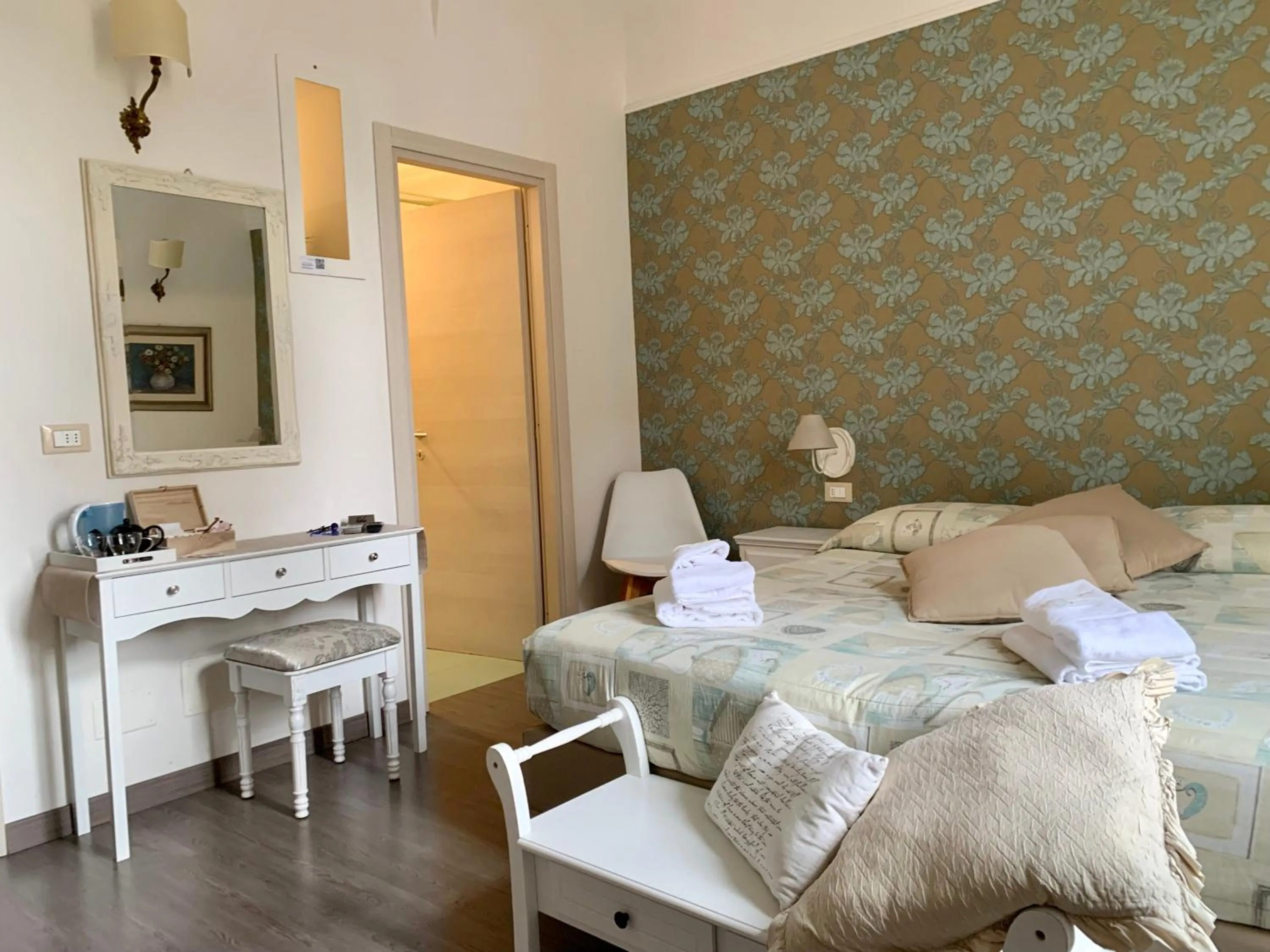 Coffee/tea facilities, Bed in Guest House Casa Vicenza