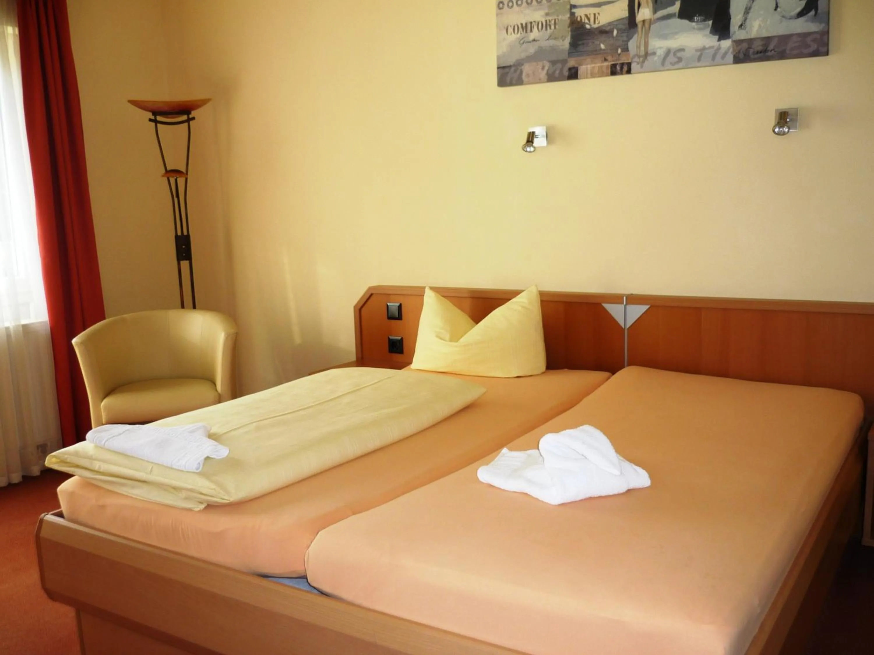 Bed in Pension Im Malerwinkel Kallmünz