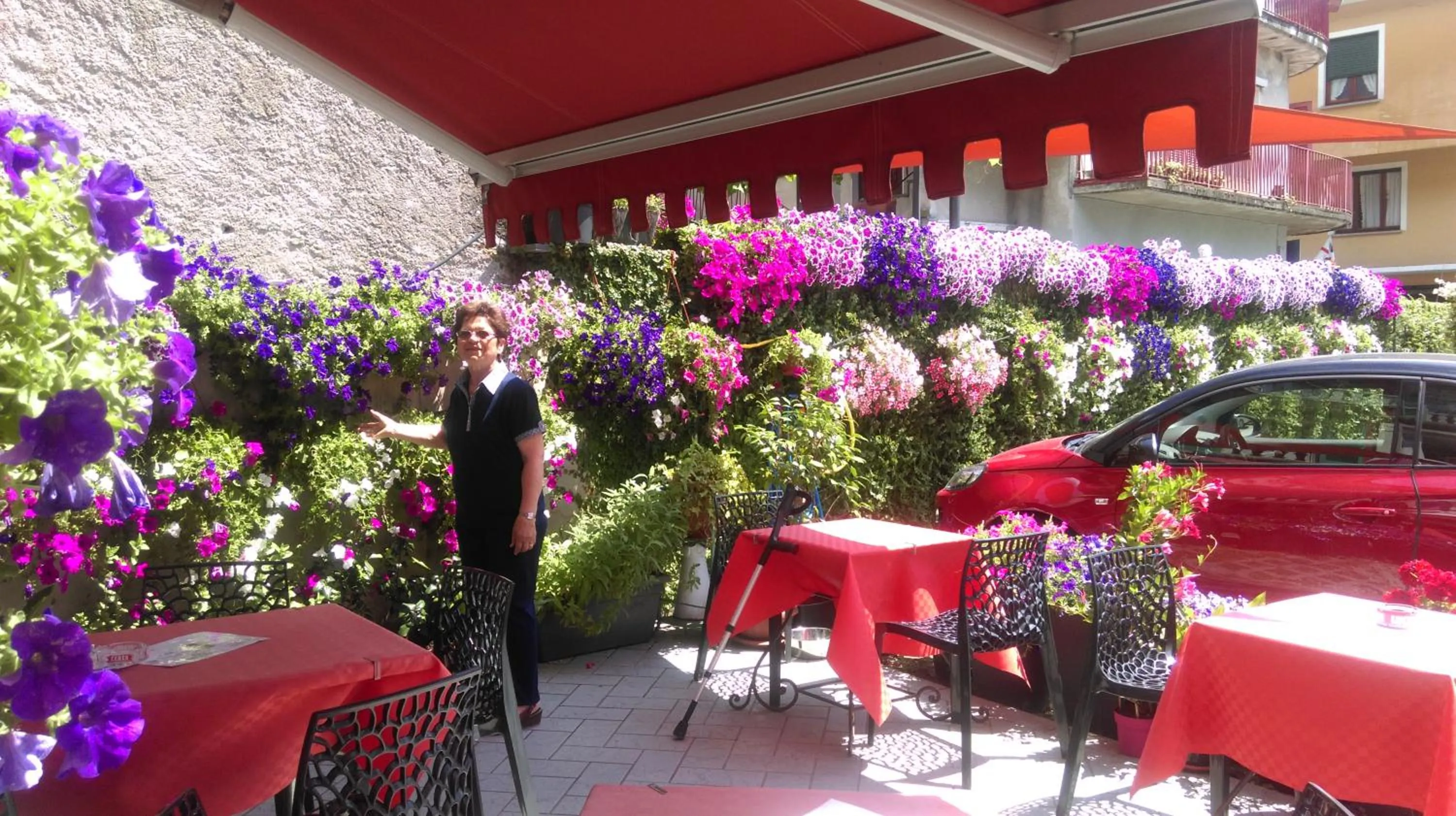 Garden in Caffè del Viaggiatore